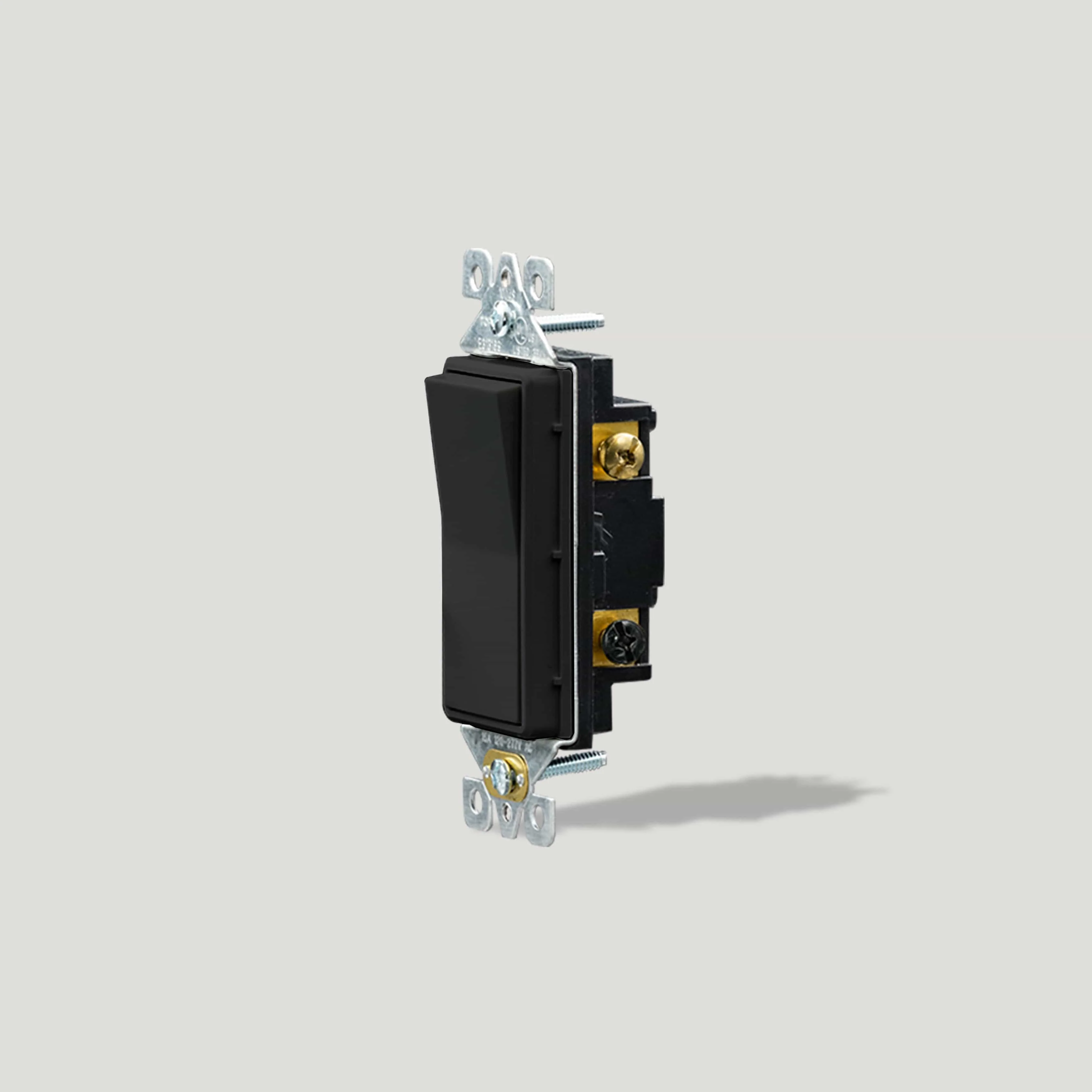 3 Way Rocker Light Switch - Black - Image 2