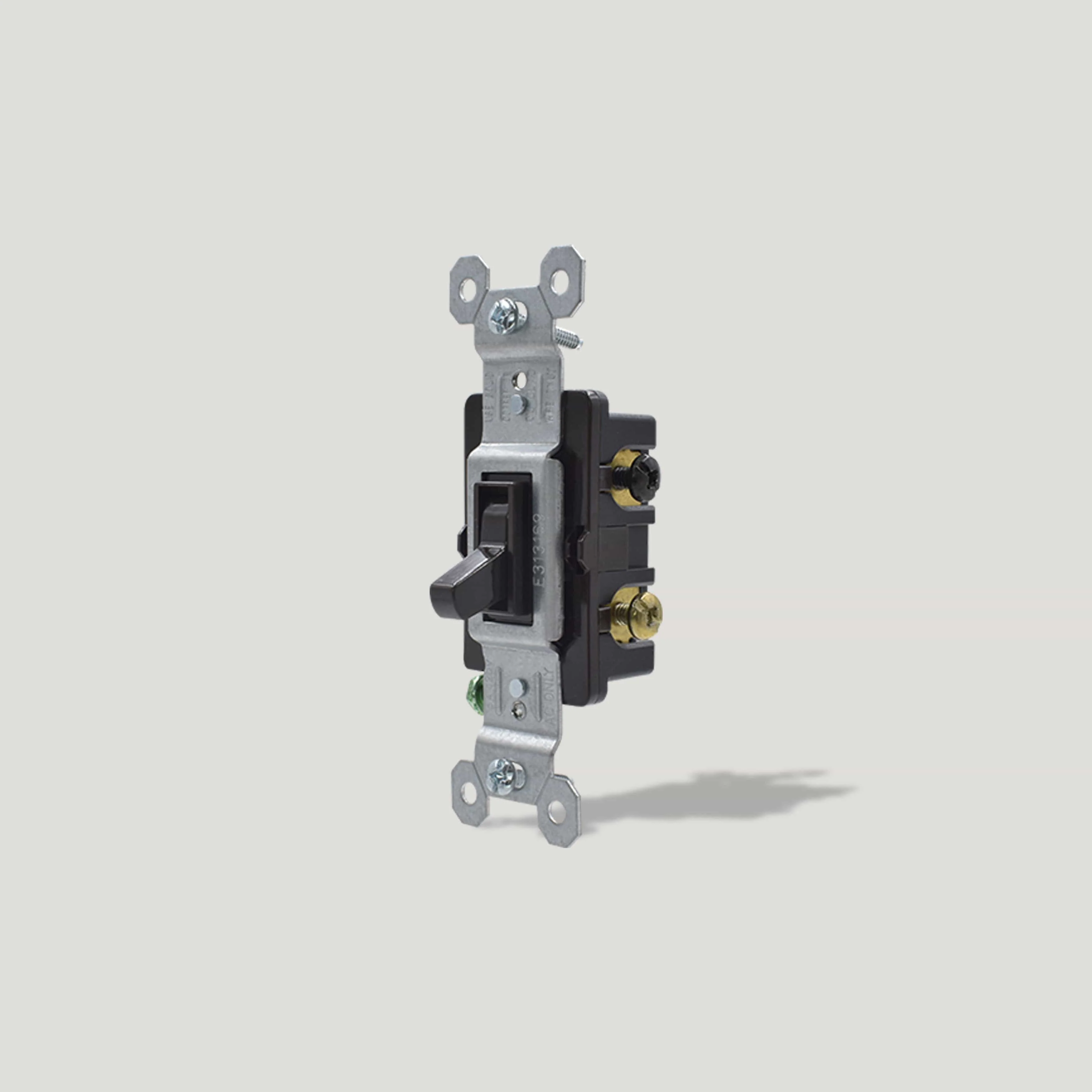 3 Way Toggle Light Switch - Black - Image 2