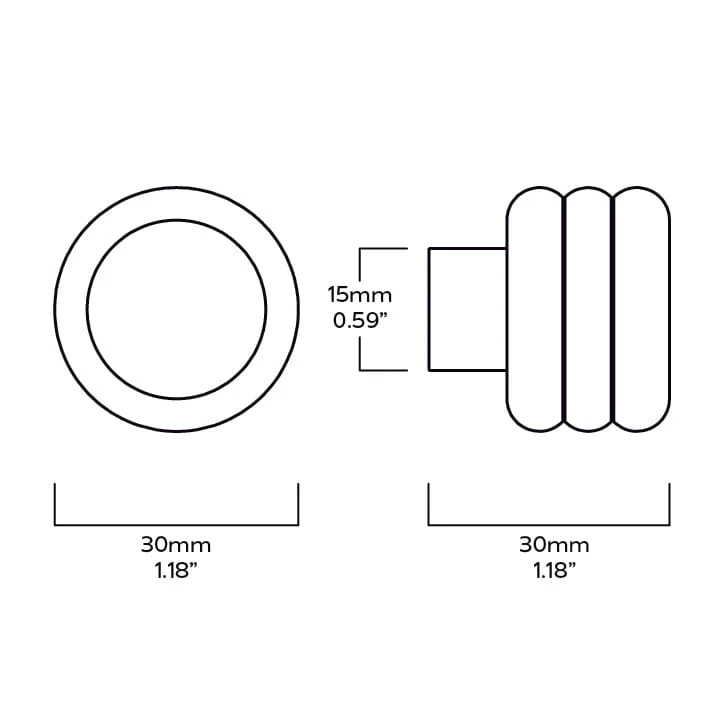 ALVA Tubular Hook - Brass - Image 4