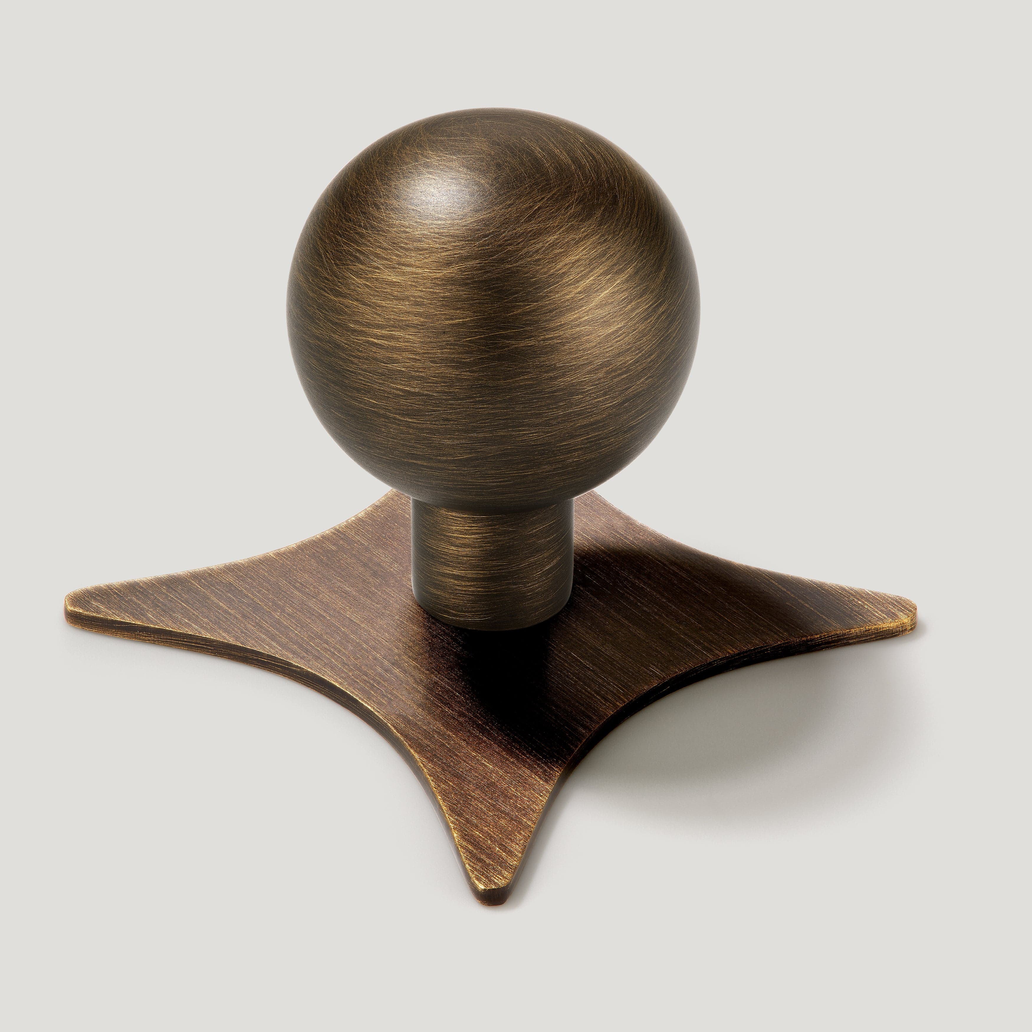 BOBBIN Ball Cabinet Knob - Antique Brass - Image 8