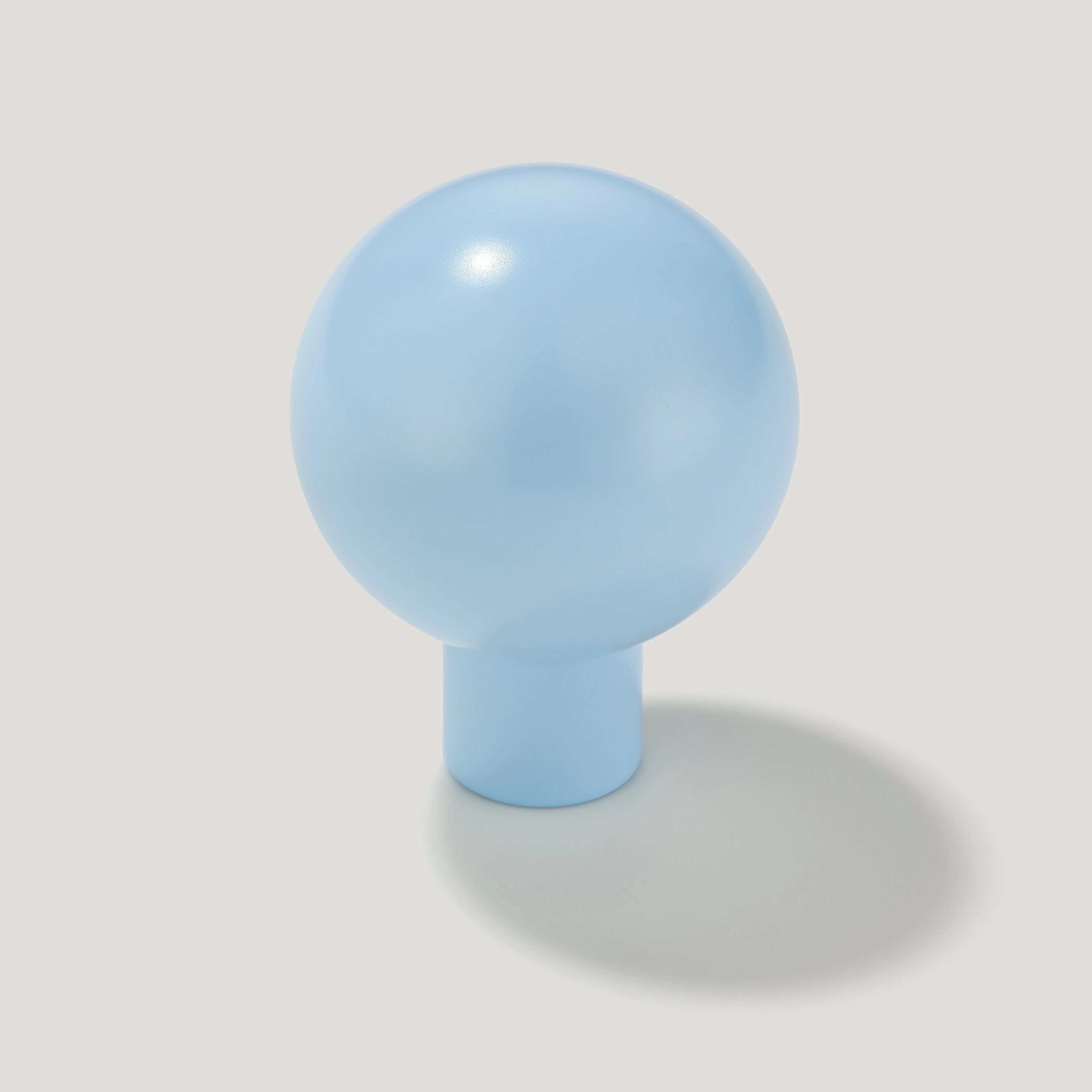 BOBBIN Ball Cabinet Knob - Light Blue - Image 3