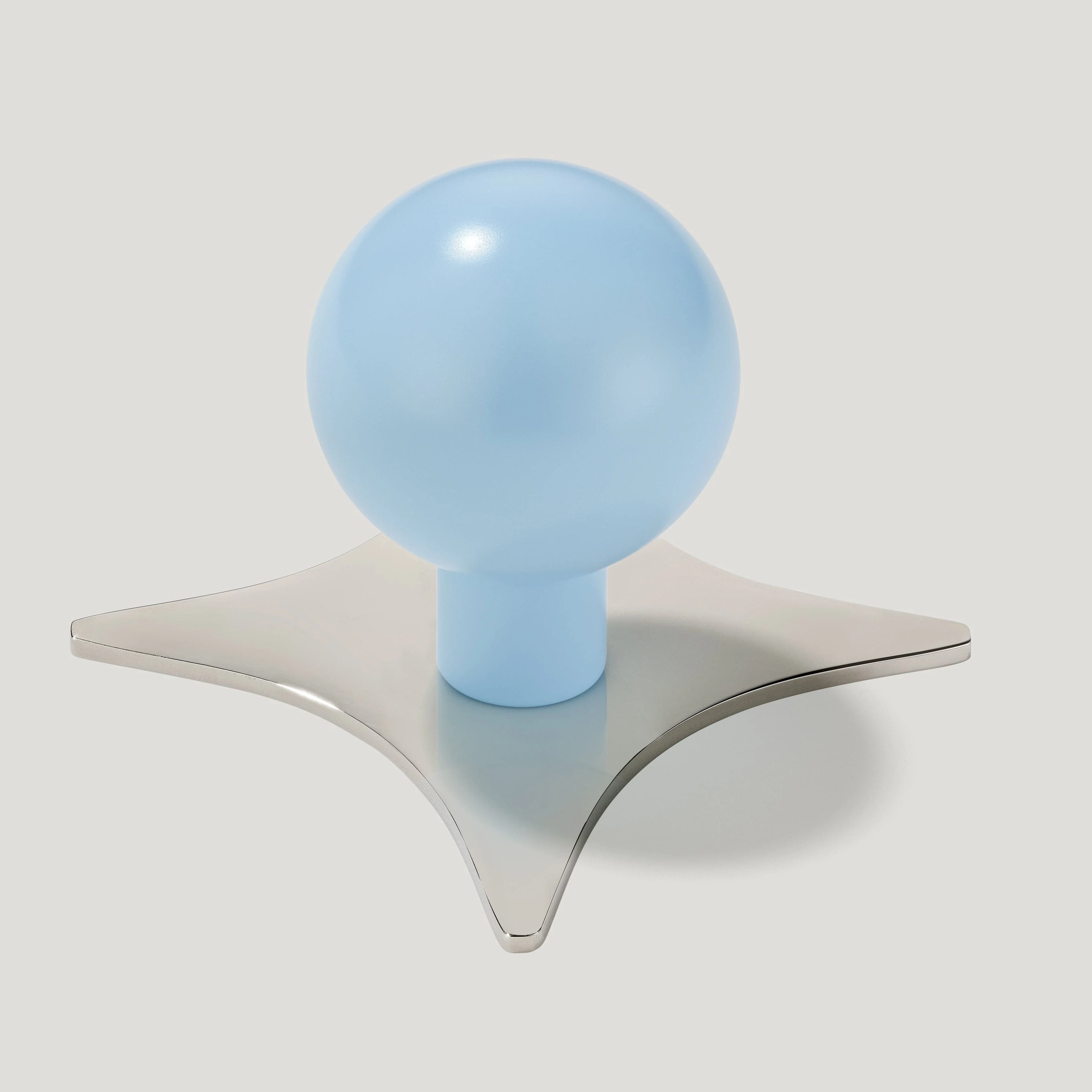 BOBBIN Ball Cabinet Knob - Light Blue - Image 6