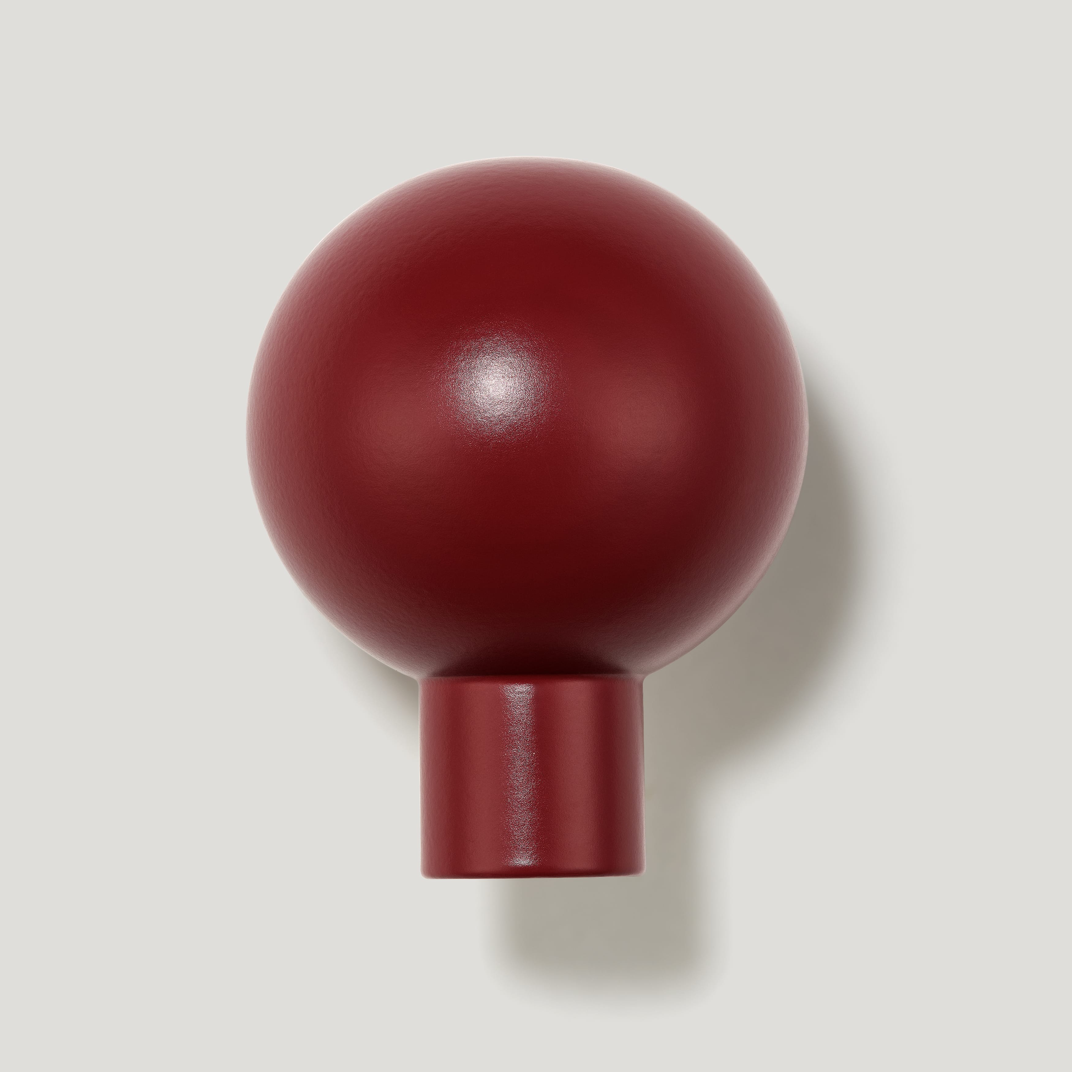 BOBBIN Single Fixing Hook - Burgundy - Image 3