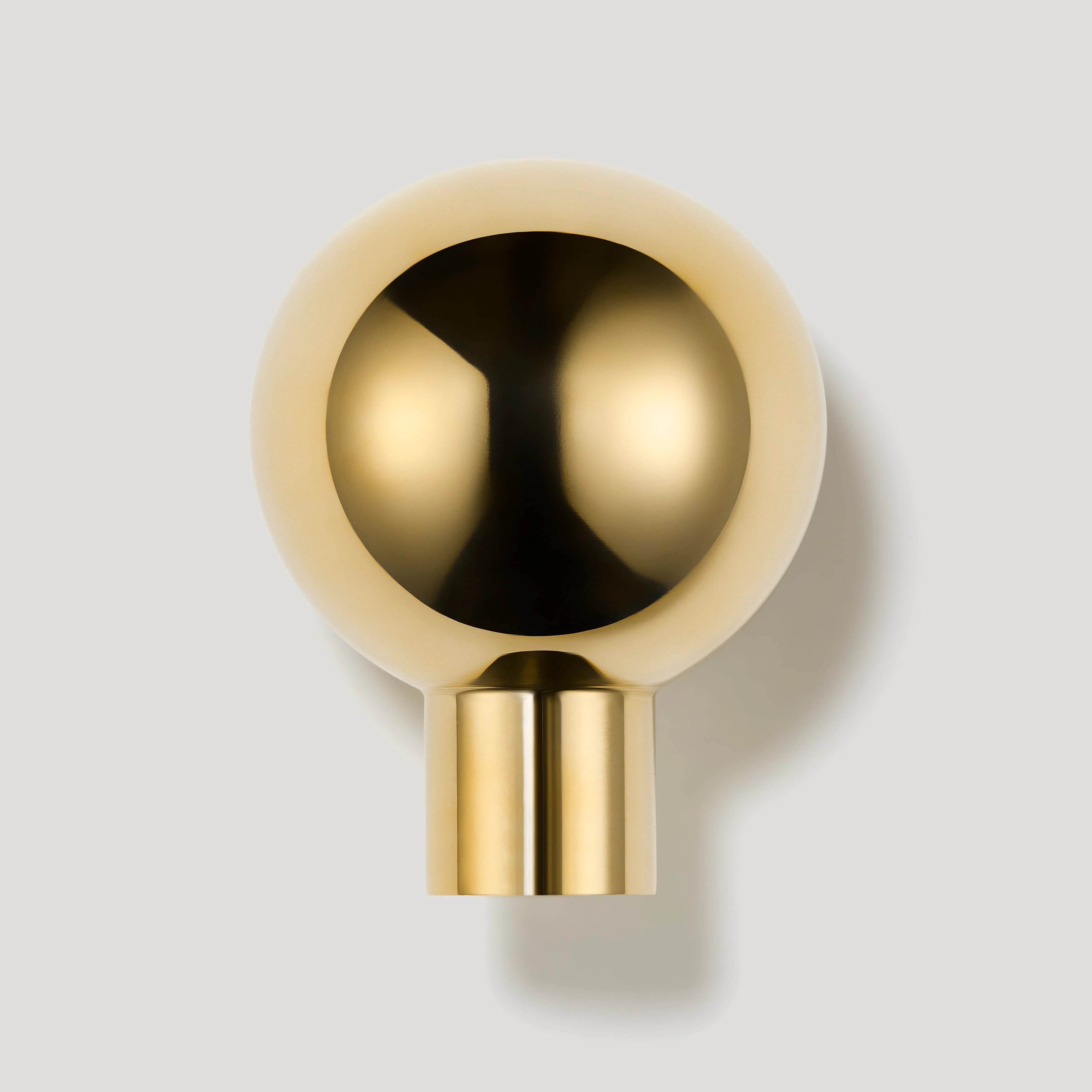 BOBBIN Single Fixing Hook - Unlacquered Brass - Image 3