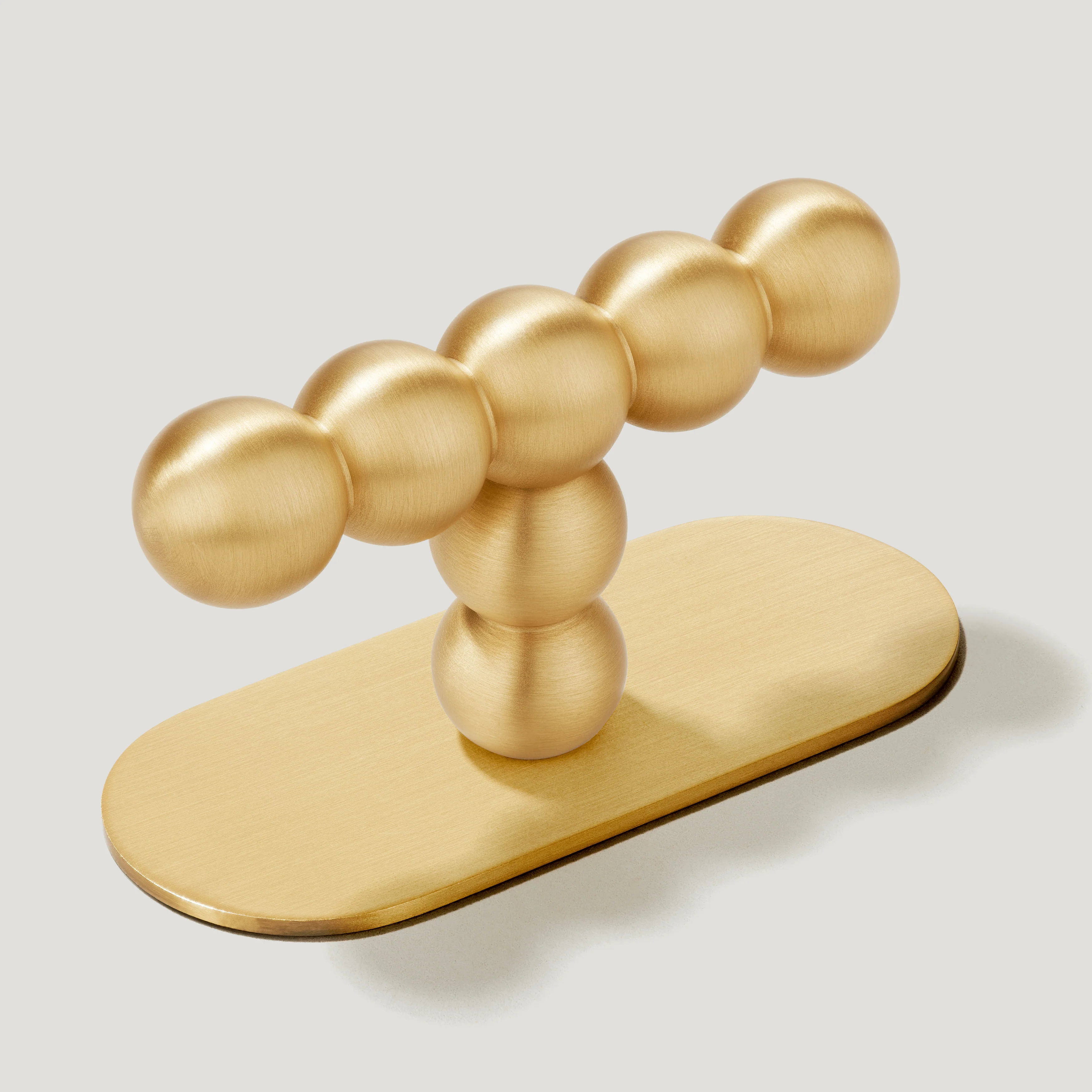 BOBBIN Single T Pull - Brass - Image 6