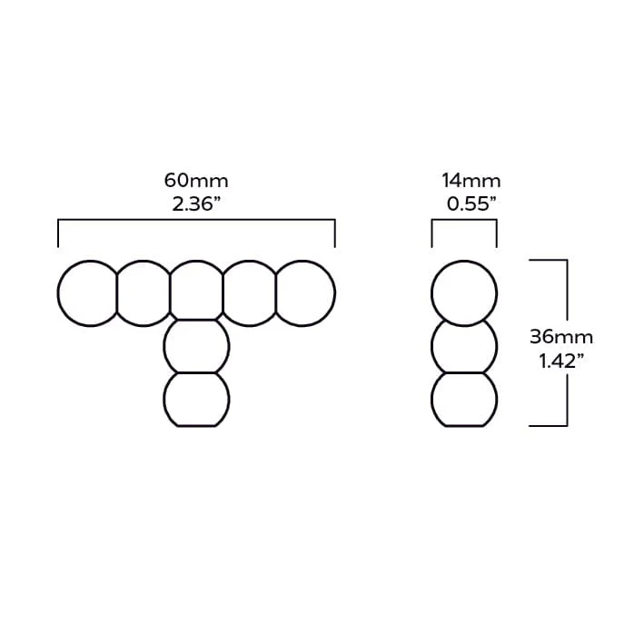 BOBBIN Single T Pull - Brass - Image 9