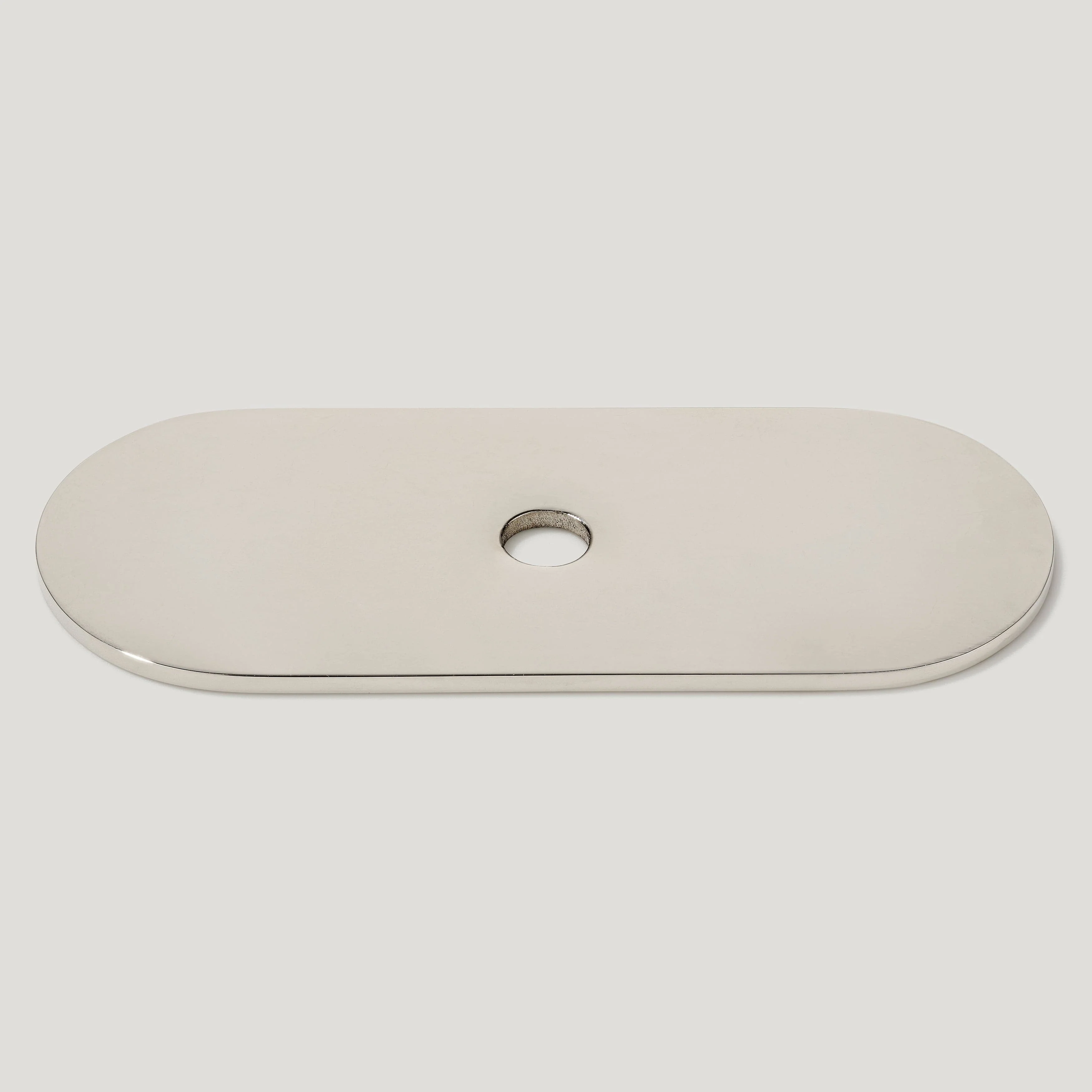 COHEN Knob Backplate - Polished Nickel - Image 3