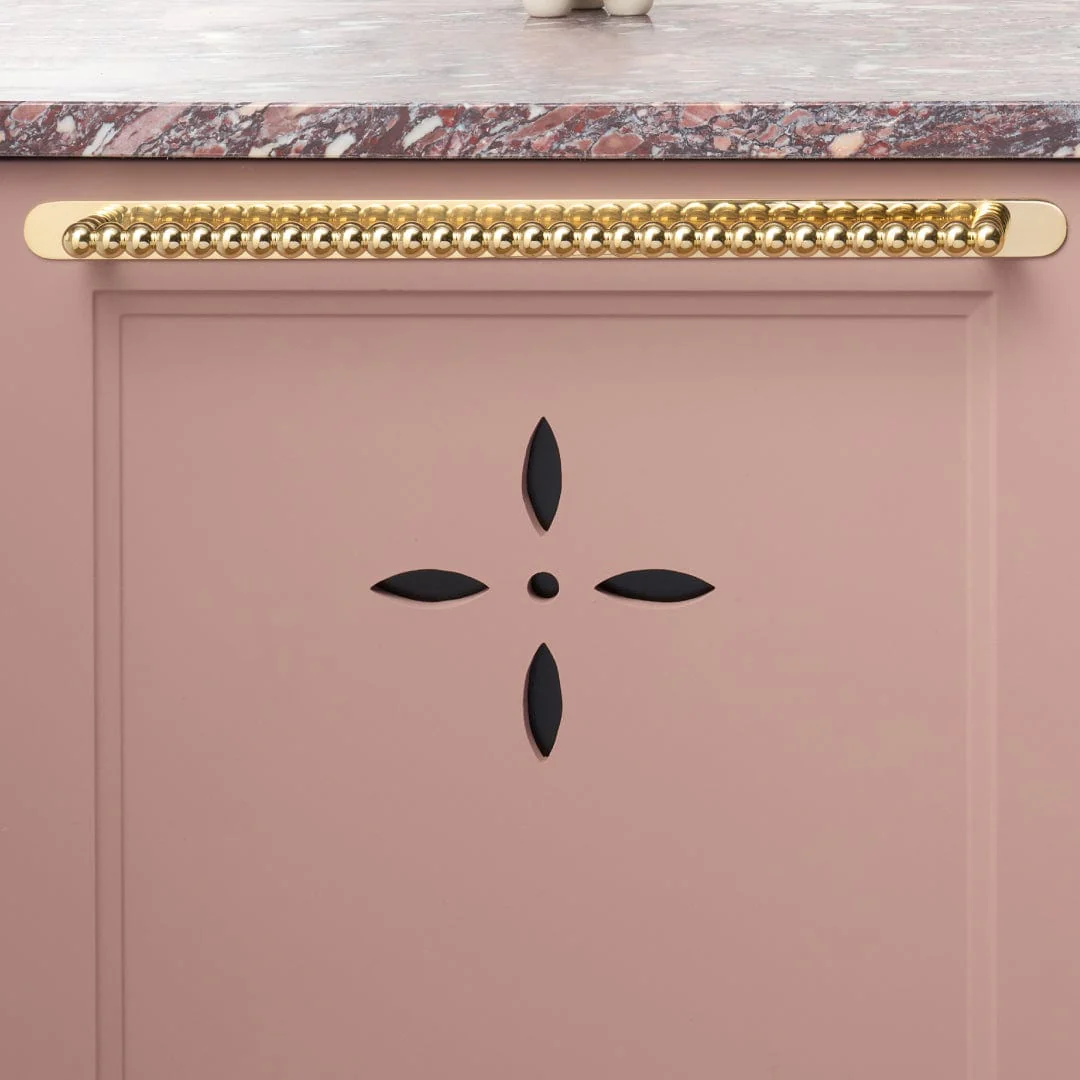 COHEN Pull Backplate - Unlacquered Brass - Image 2