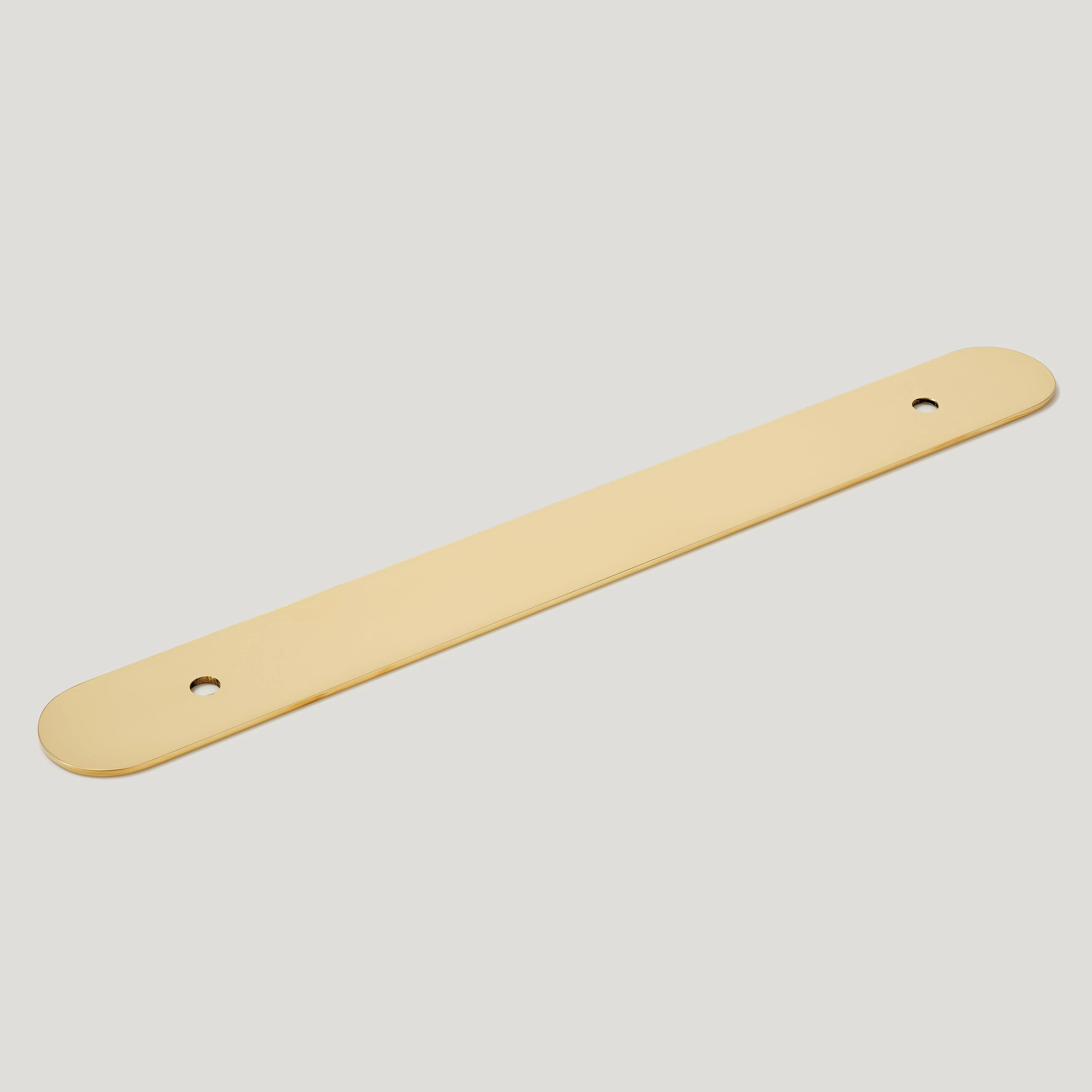 COHEN Pull Backplate - Unlacquered Brass - Image 3