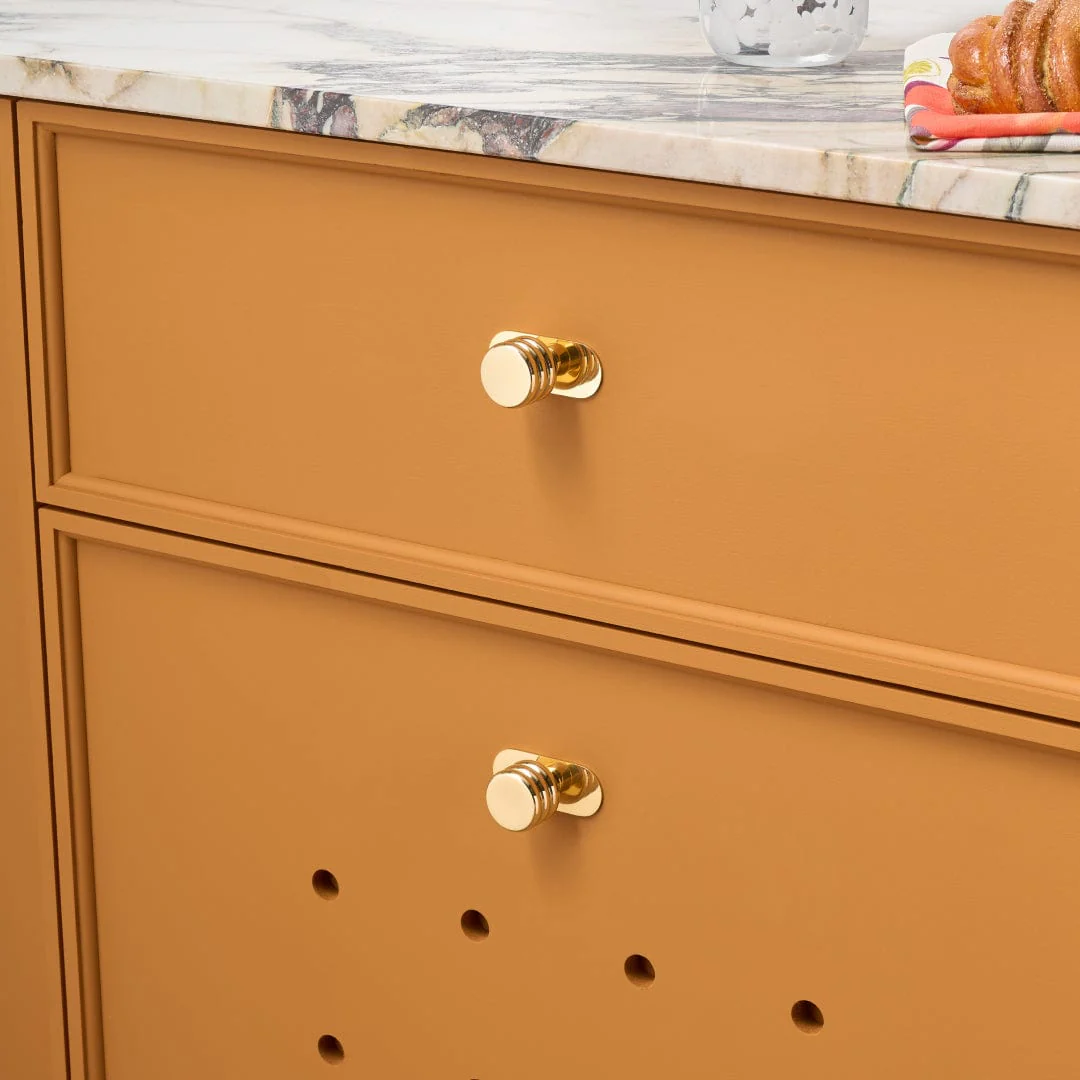 COHEN Pull Backplate - Unlacquered Brass - Image 6