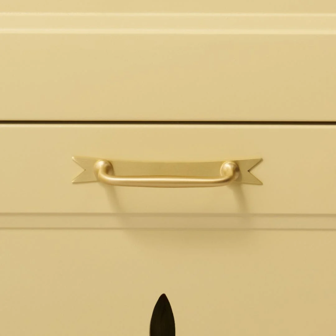 ELIZA Ribbon Pull Backplate - Brass - Image 2