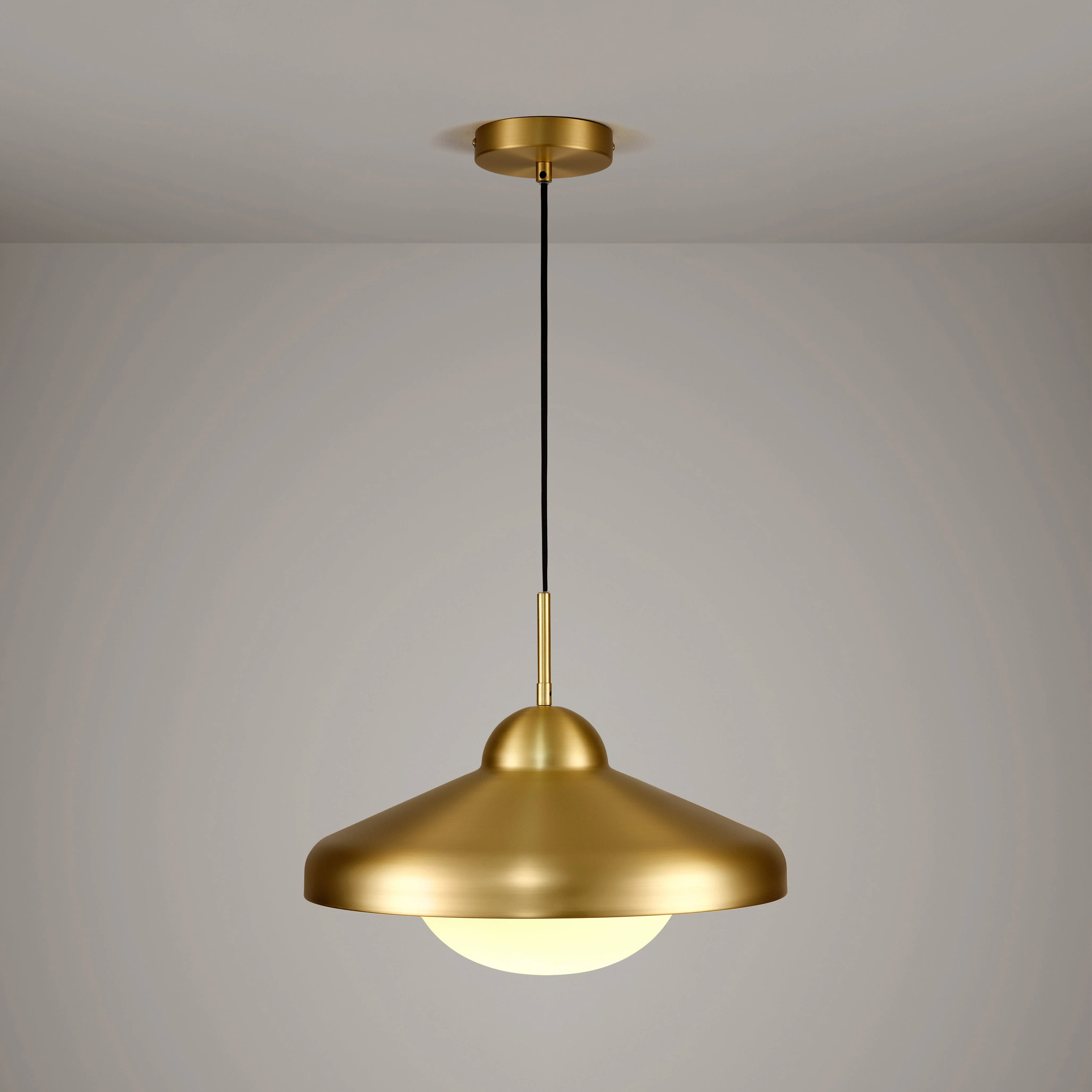 FREYA Pendant Ceiling Light - Brass - Image 7