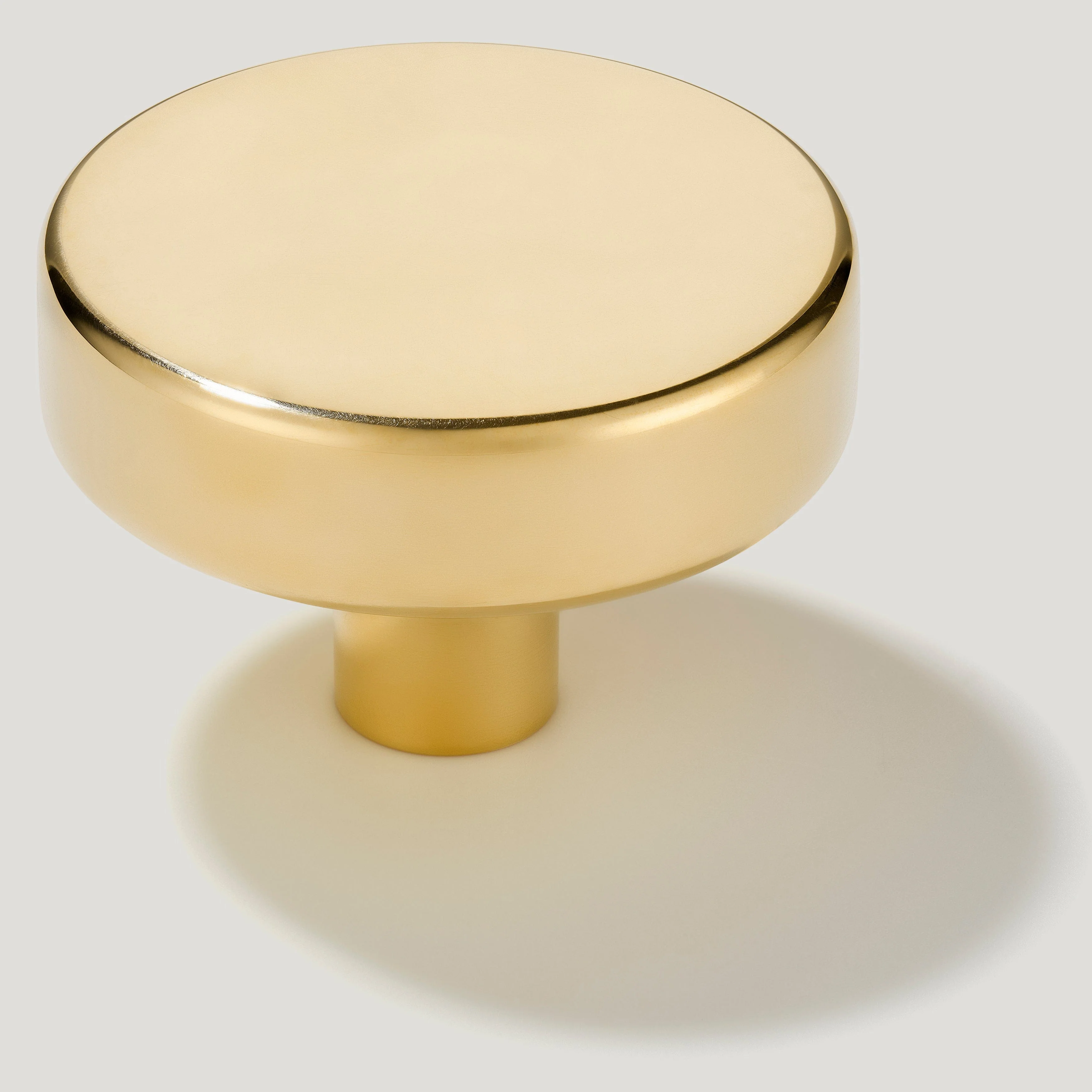 GRAYSON Cabinet Knob - Unlacquered Brass - Image 3