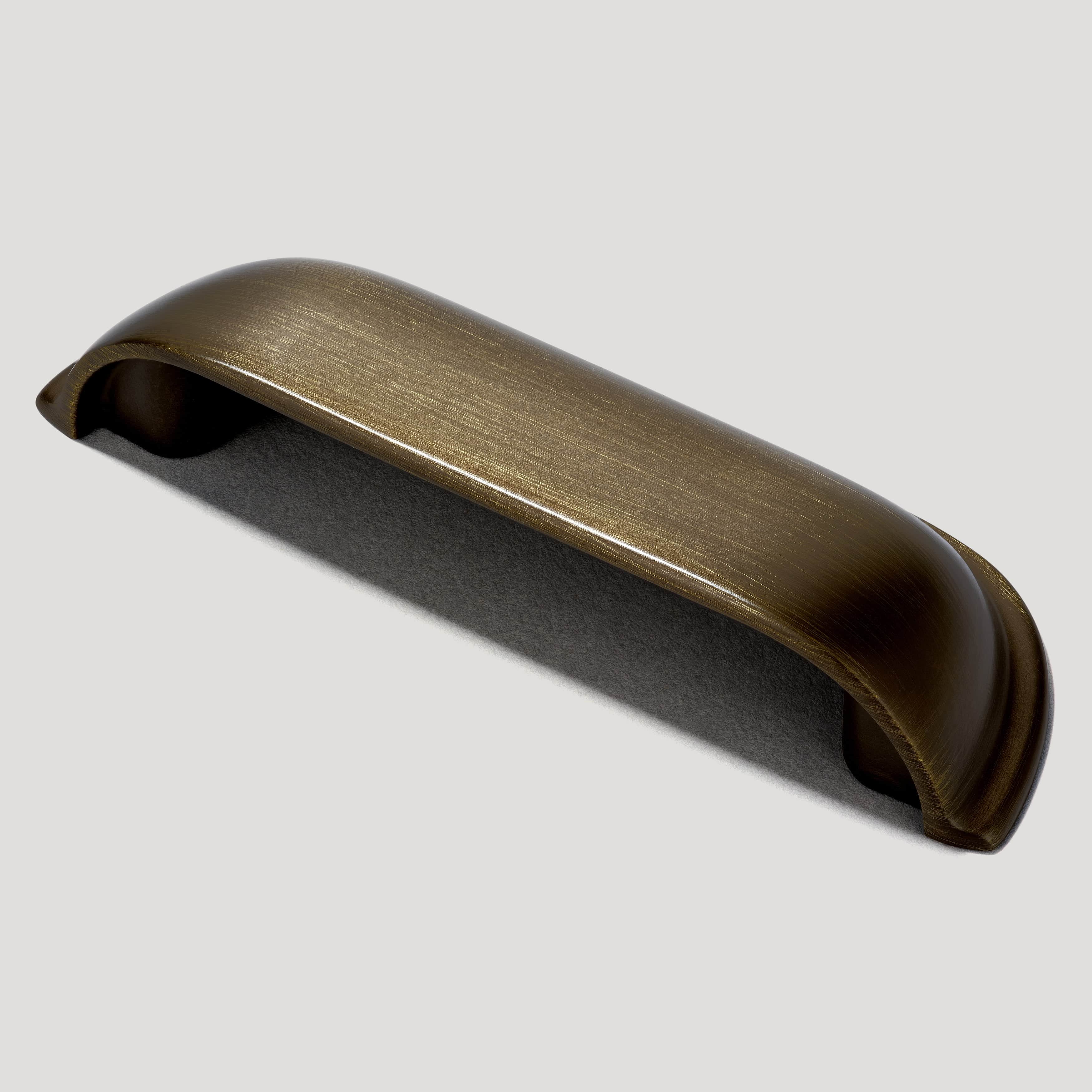 GRAYSON Cup Pull - Antique Brass - Image 4