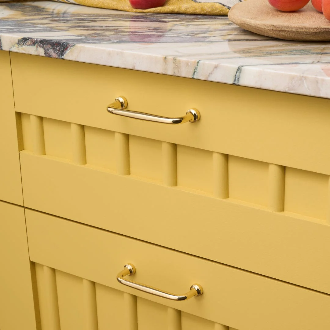 GRAYSON Pull - Unlacquered Brass - Image 3