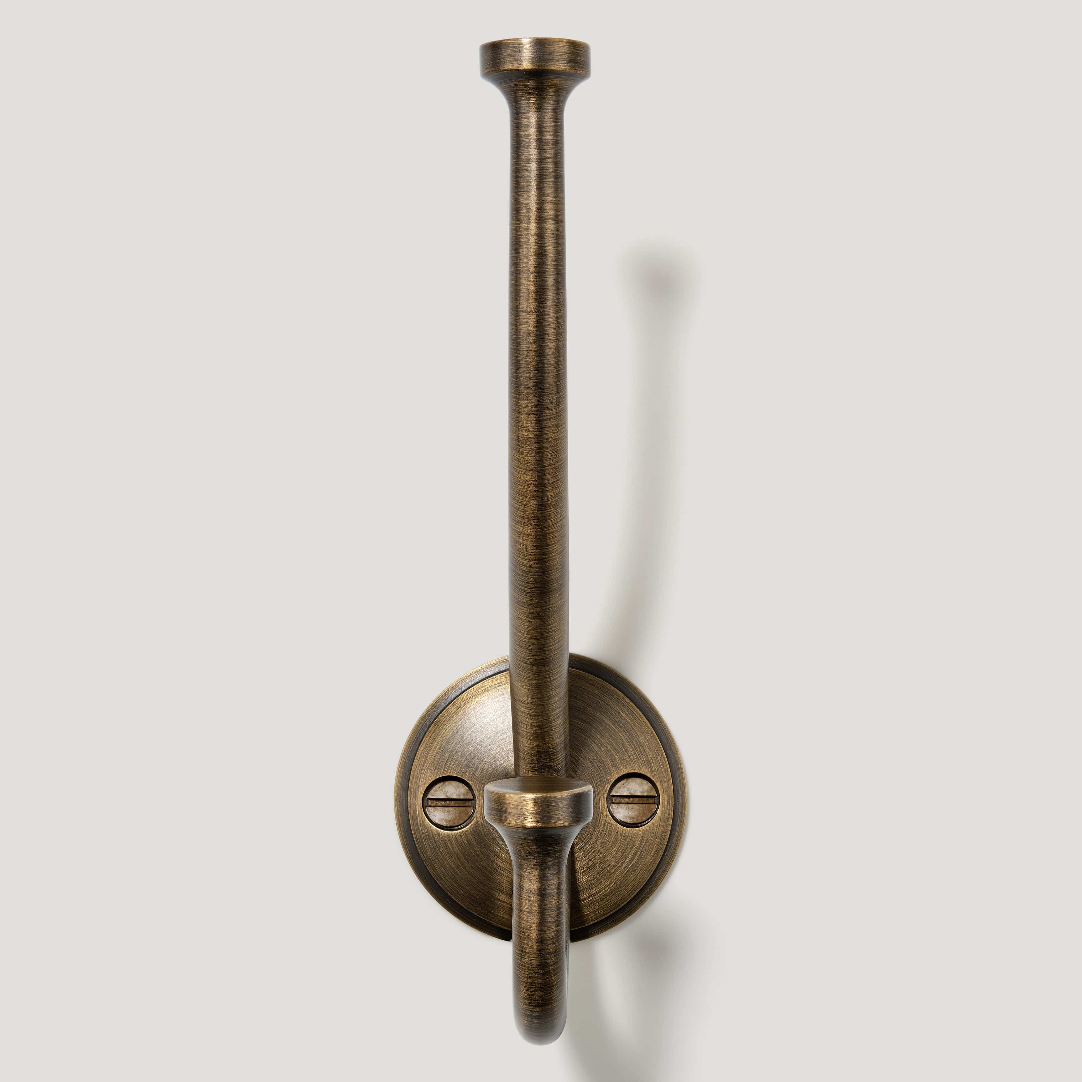 GRAYSON Double Hook - Antique Brass - Image 3