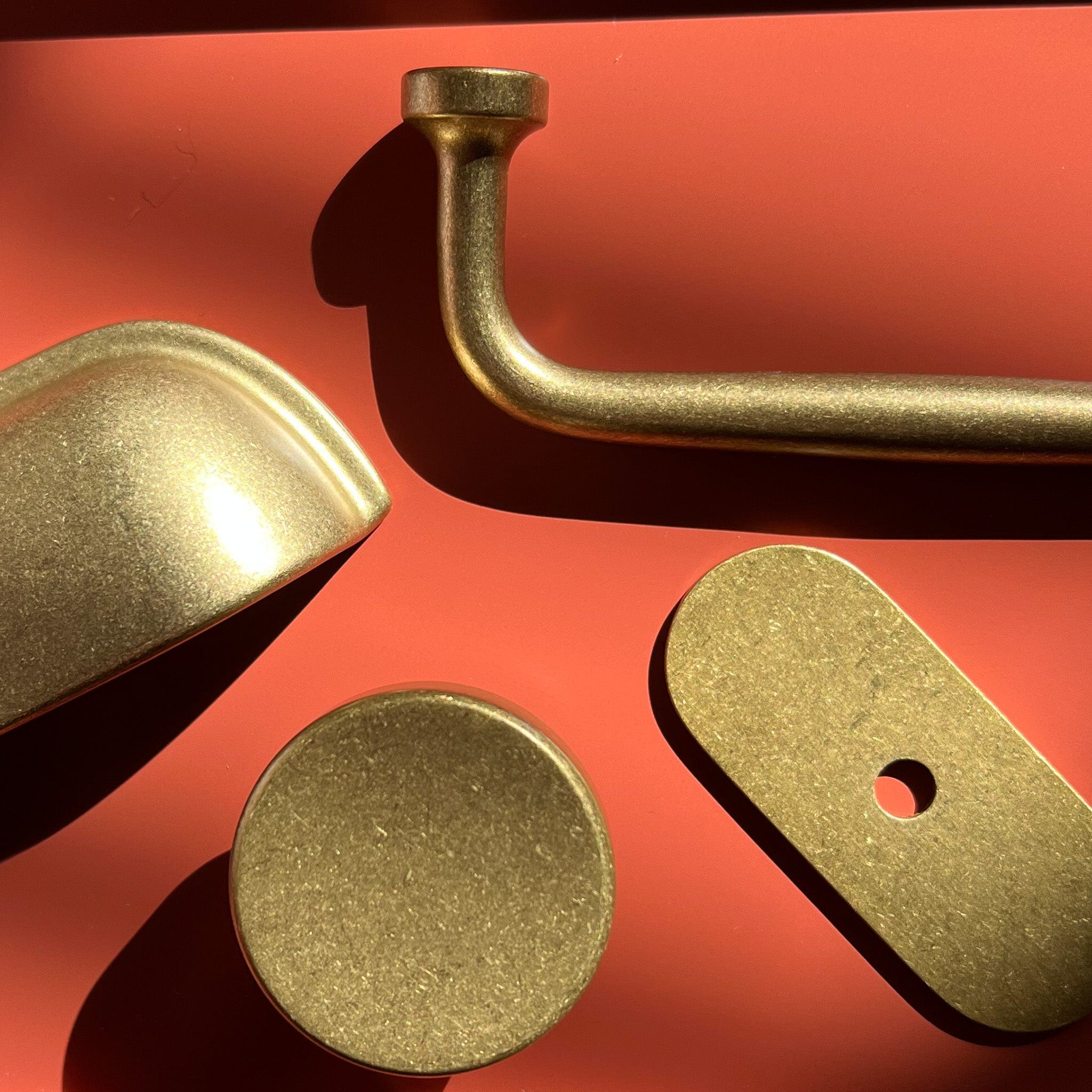 GRAYSON Cabinet Knob - Aged Brass - Image 8