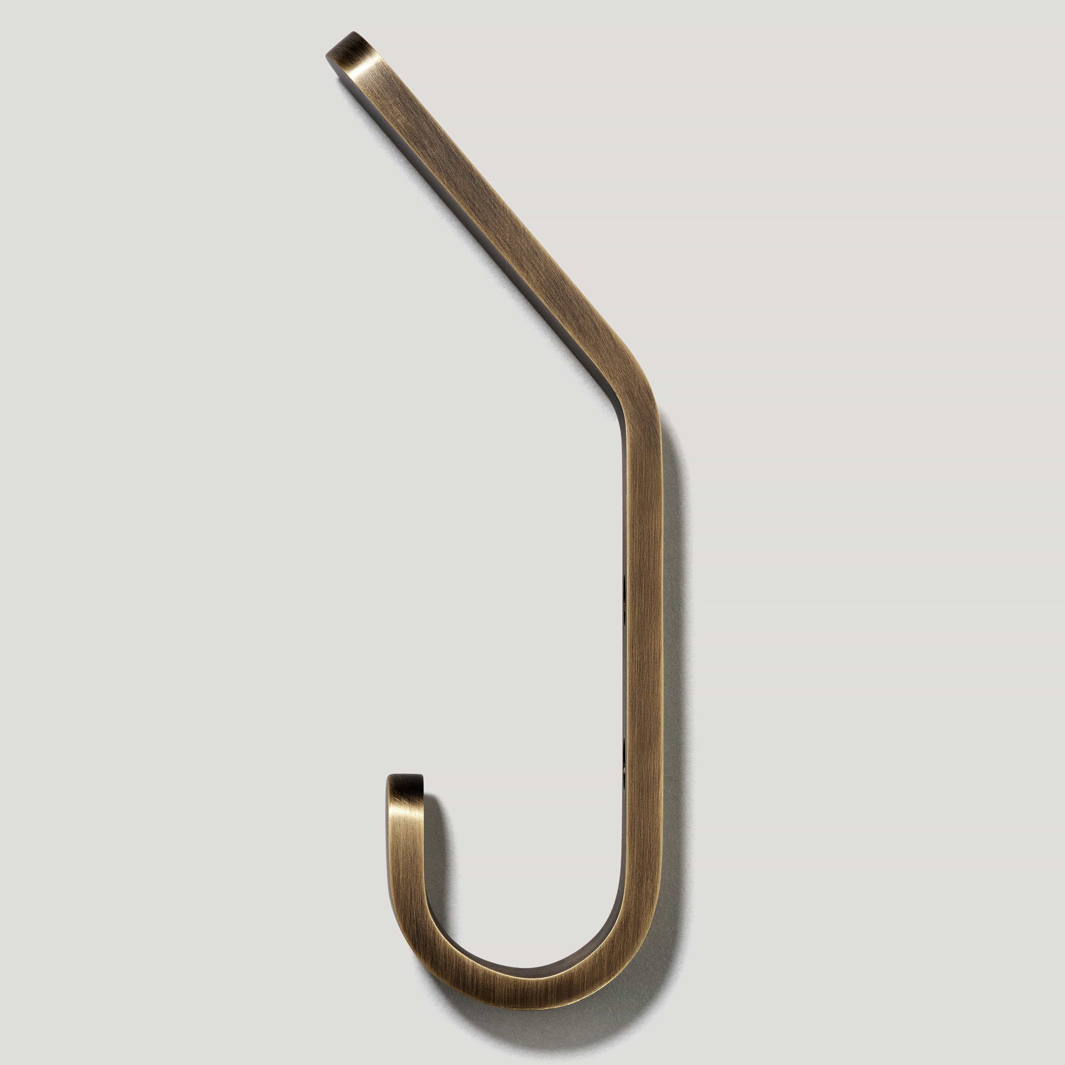 HOFFMAN 6" Hook - Antique Brass - Image 2