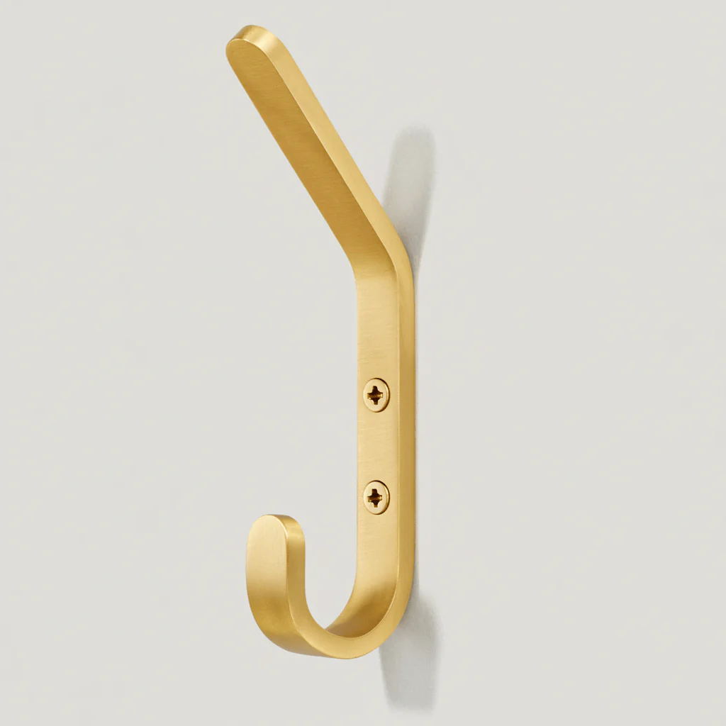 HOFFMAN 6" Hook - Brass