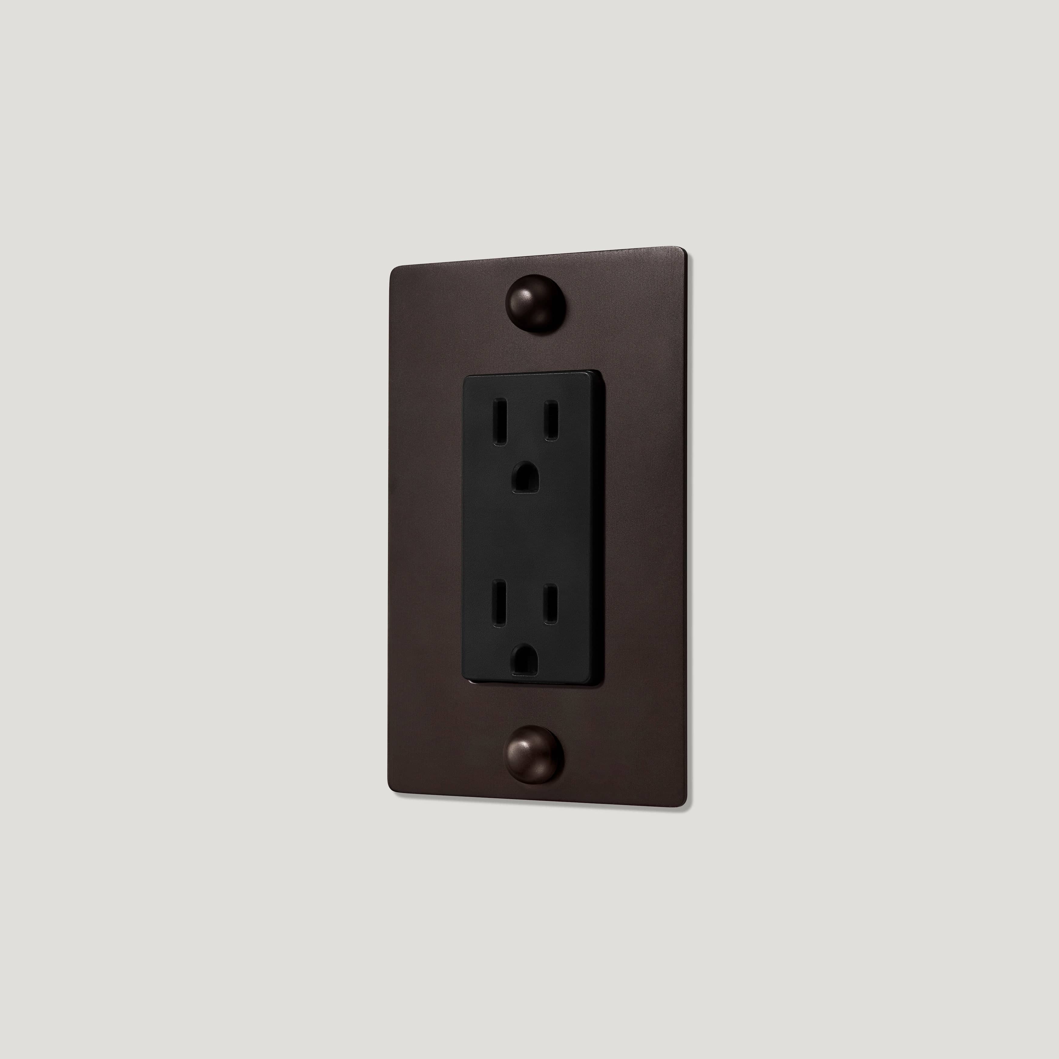 JASPER 1G 15A Outlet - Blackened Bronze - Image 3