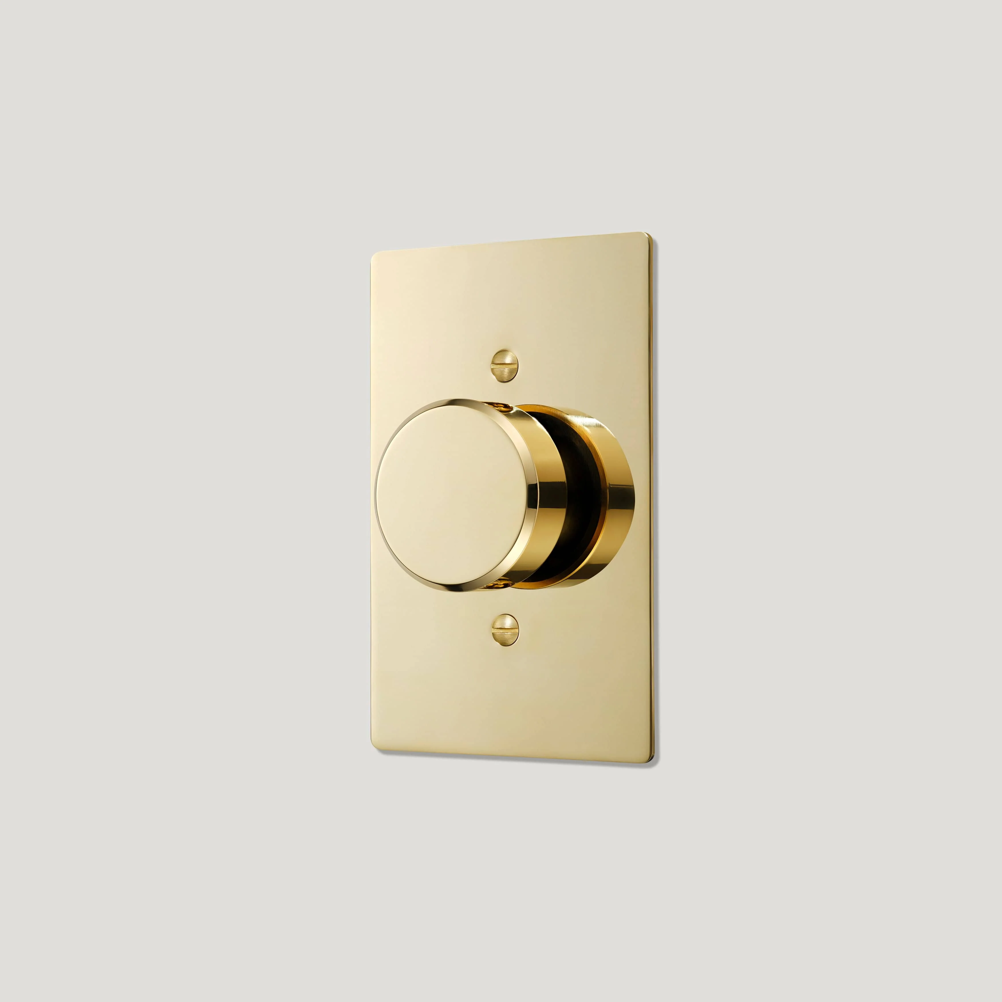 JASPER 1G Dimmer Light Switch - Unlacquered Brass - Image 3