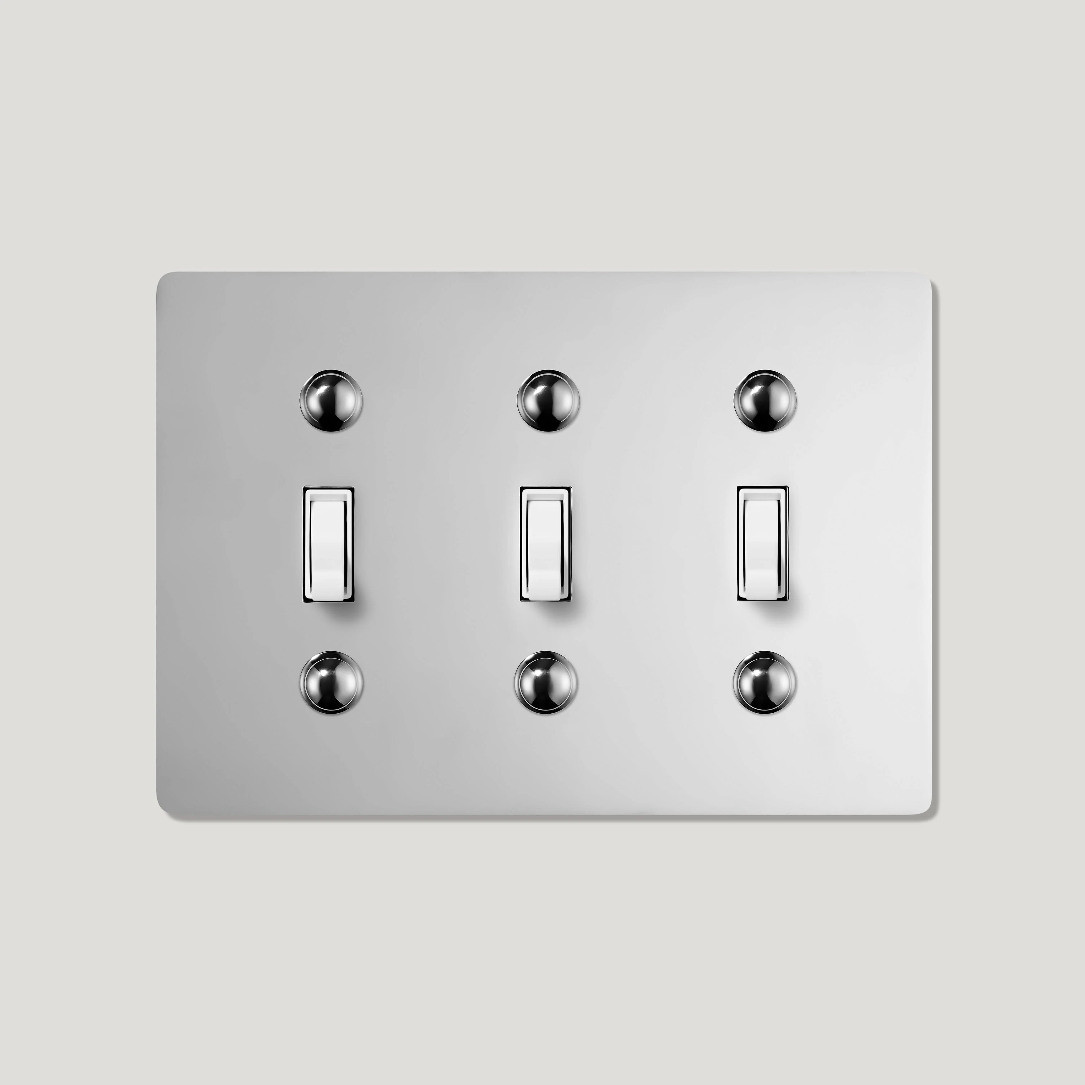 JASPER 3G Toggle Light Switch - Polished Nickel