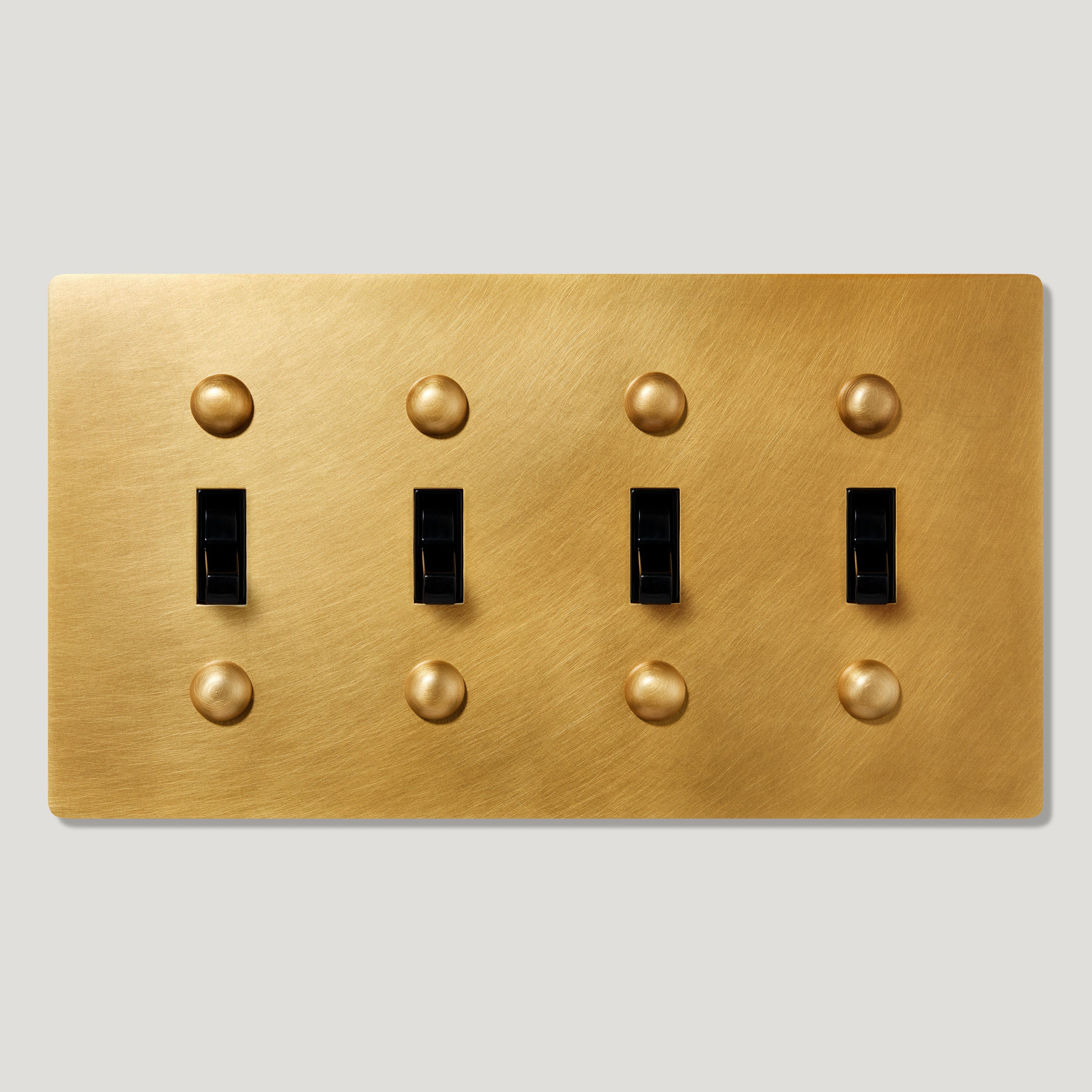 JASPER 4G Toggle Light Switch - Heirloom Brass