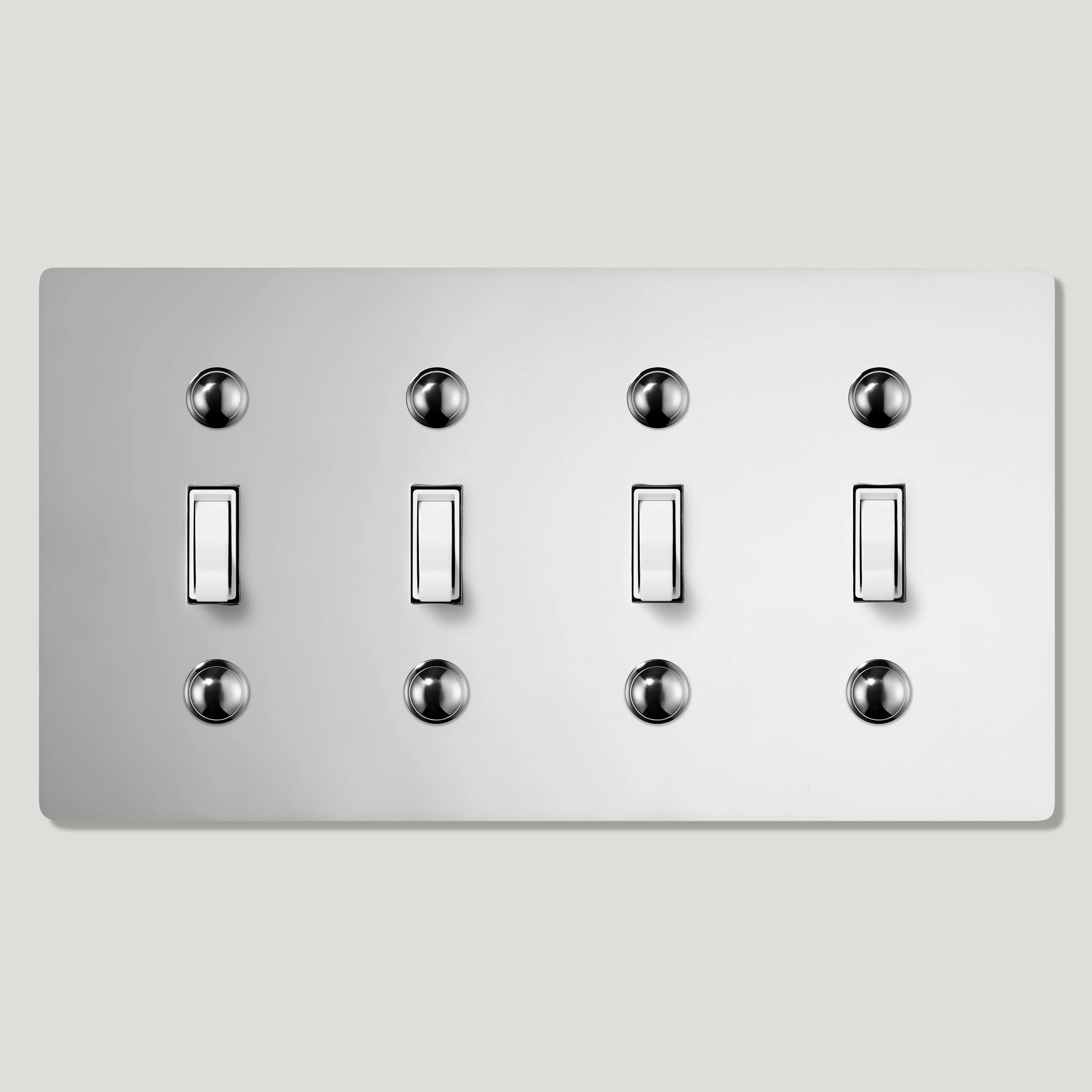 JASPER 4G Toggle Light Switch - Polished Nickel