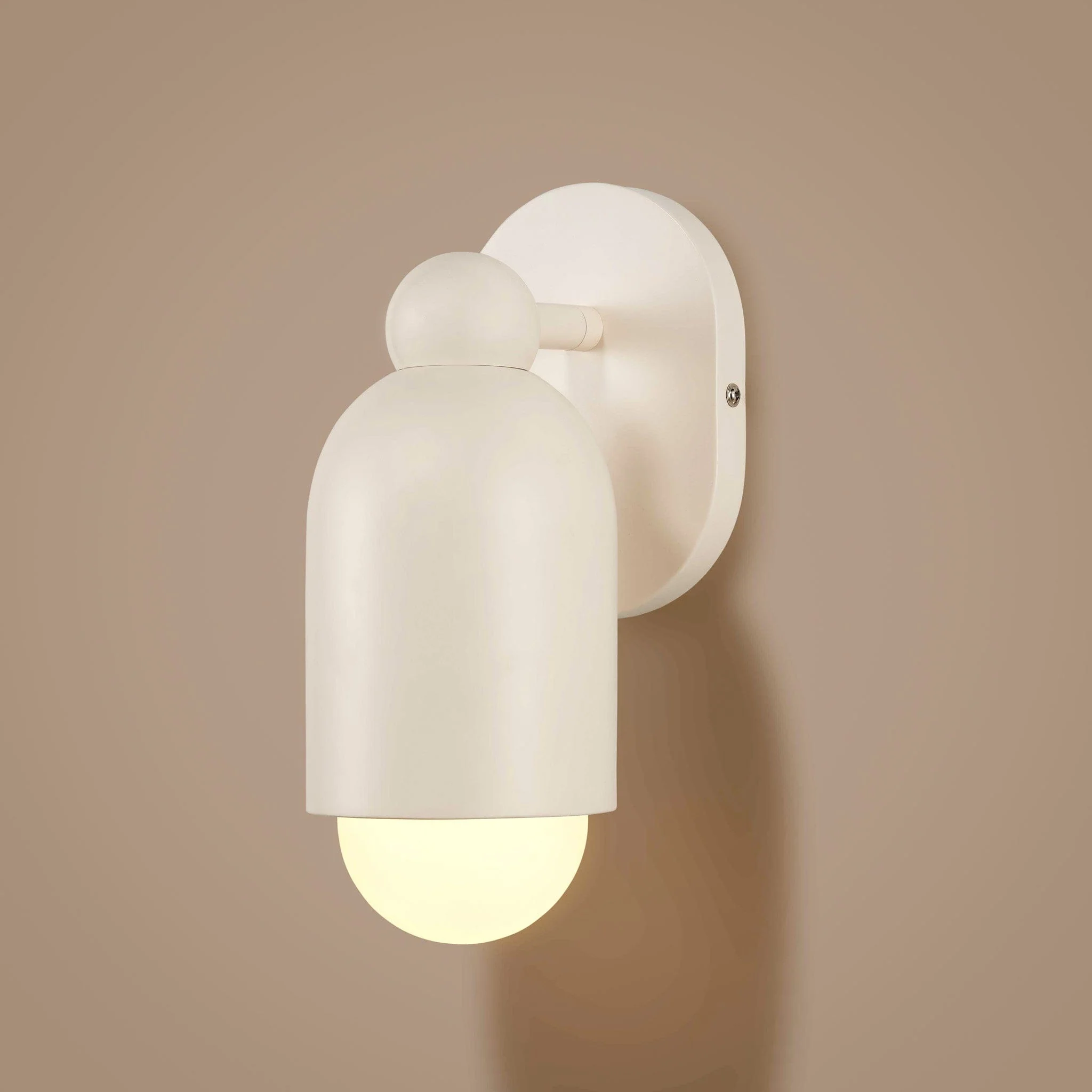 JENSEN Single Wall Sconce - Cream - Image 5