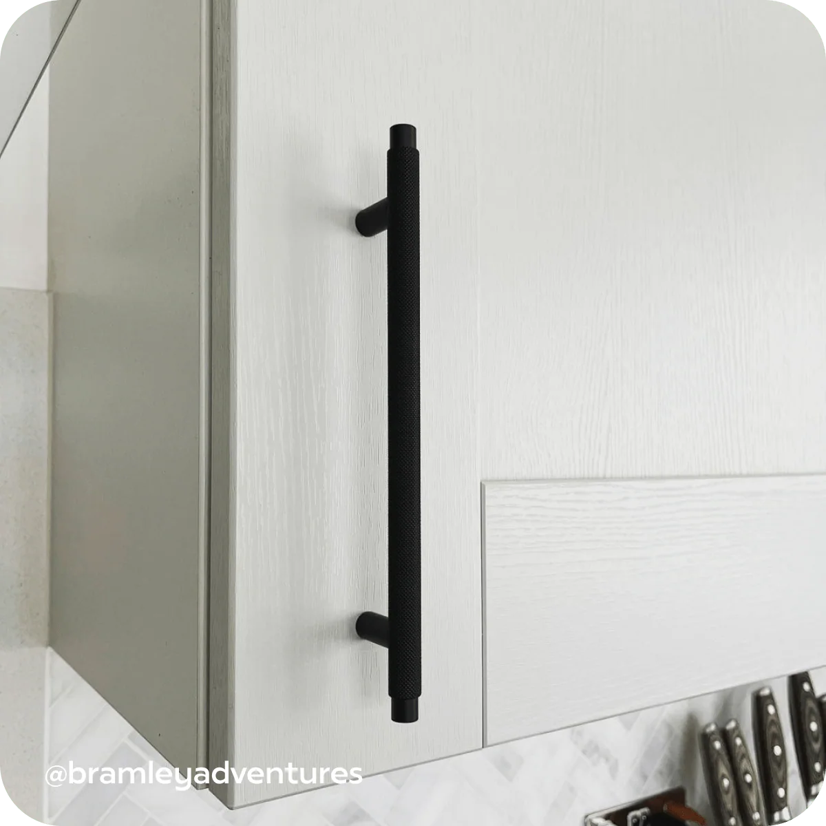 KEPLER Knurled Pull - Black - Image 5
