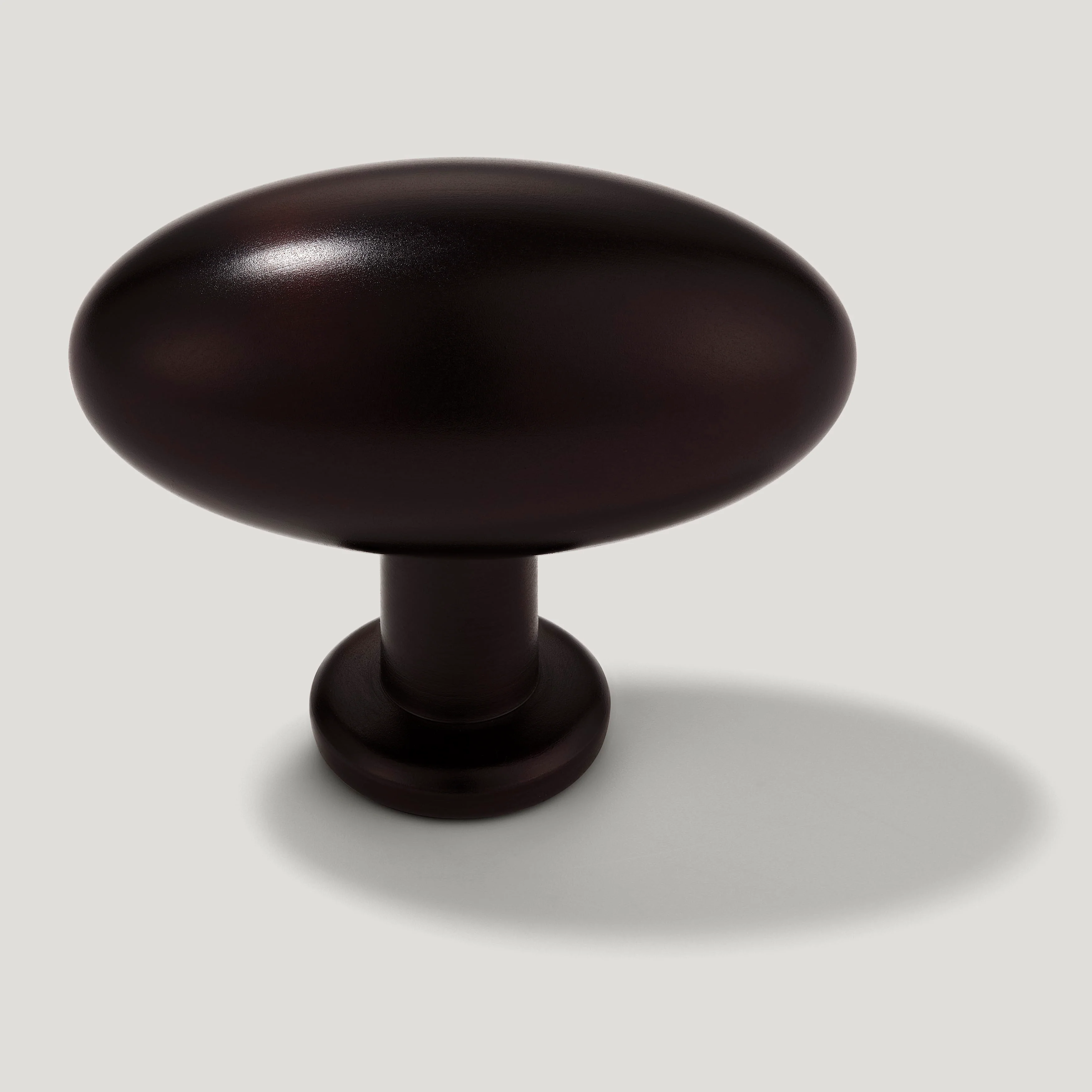 PEYTON Oval Cabinet Knob - Blackened Bronze - Image 3