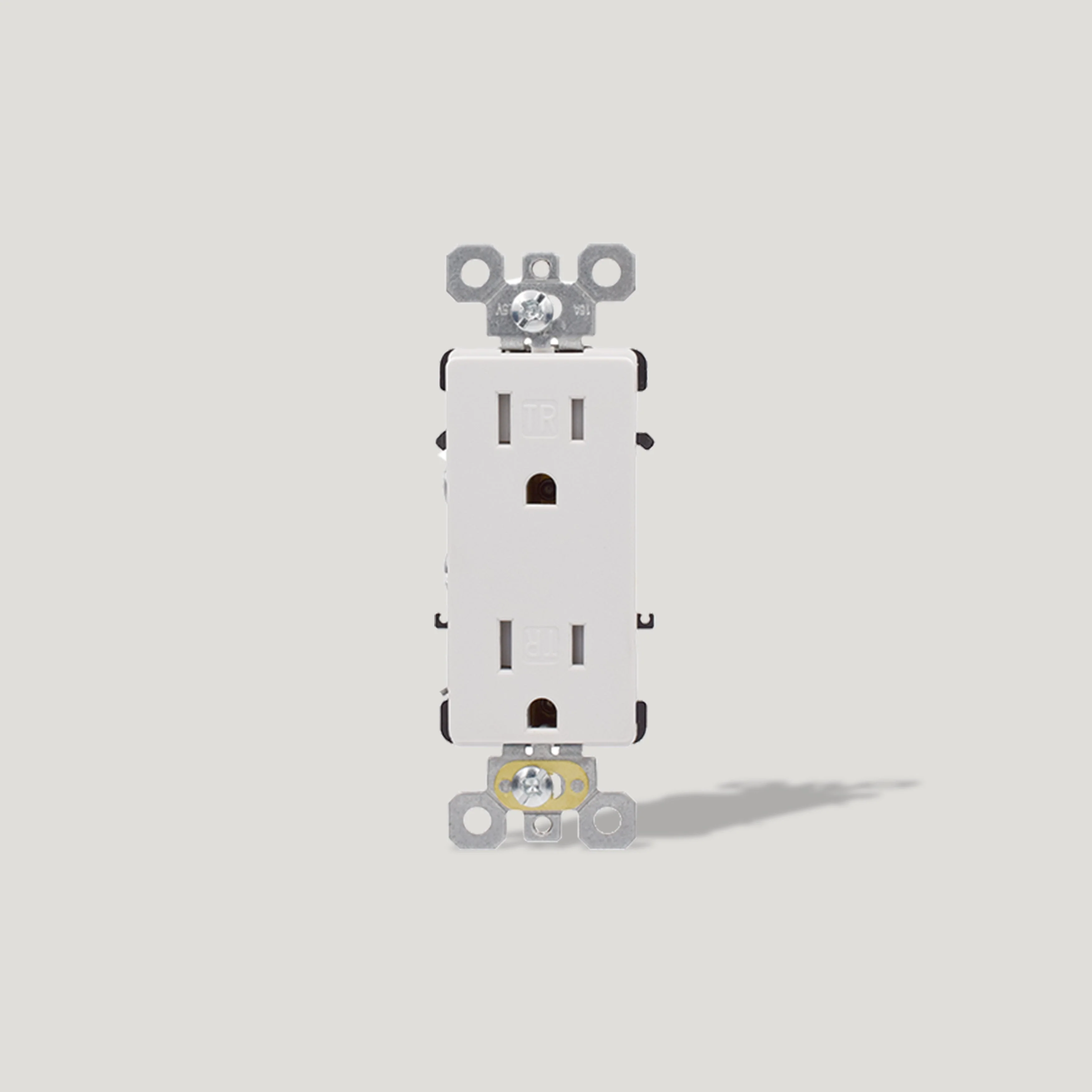 Power Outlet Module 15A - White