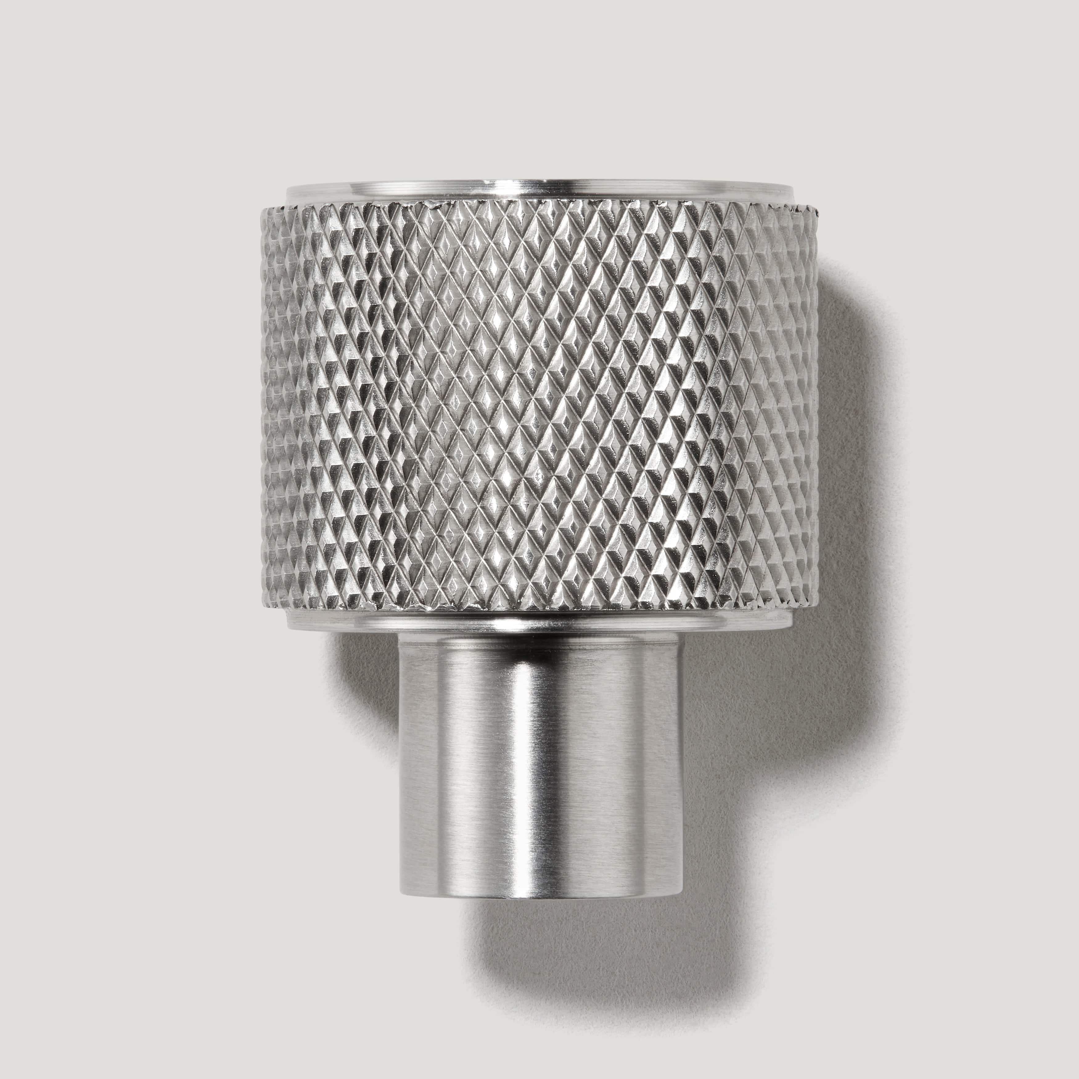 REVILL Knurled Cabinet Knob - Stainless Steel - Image 3