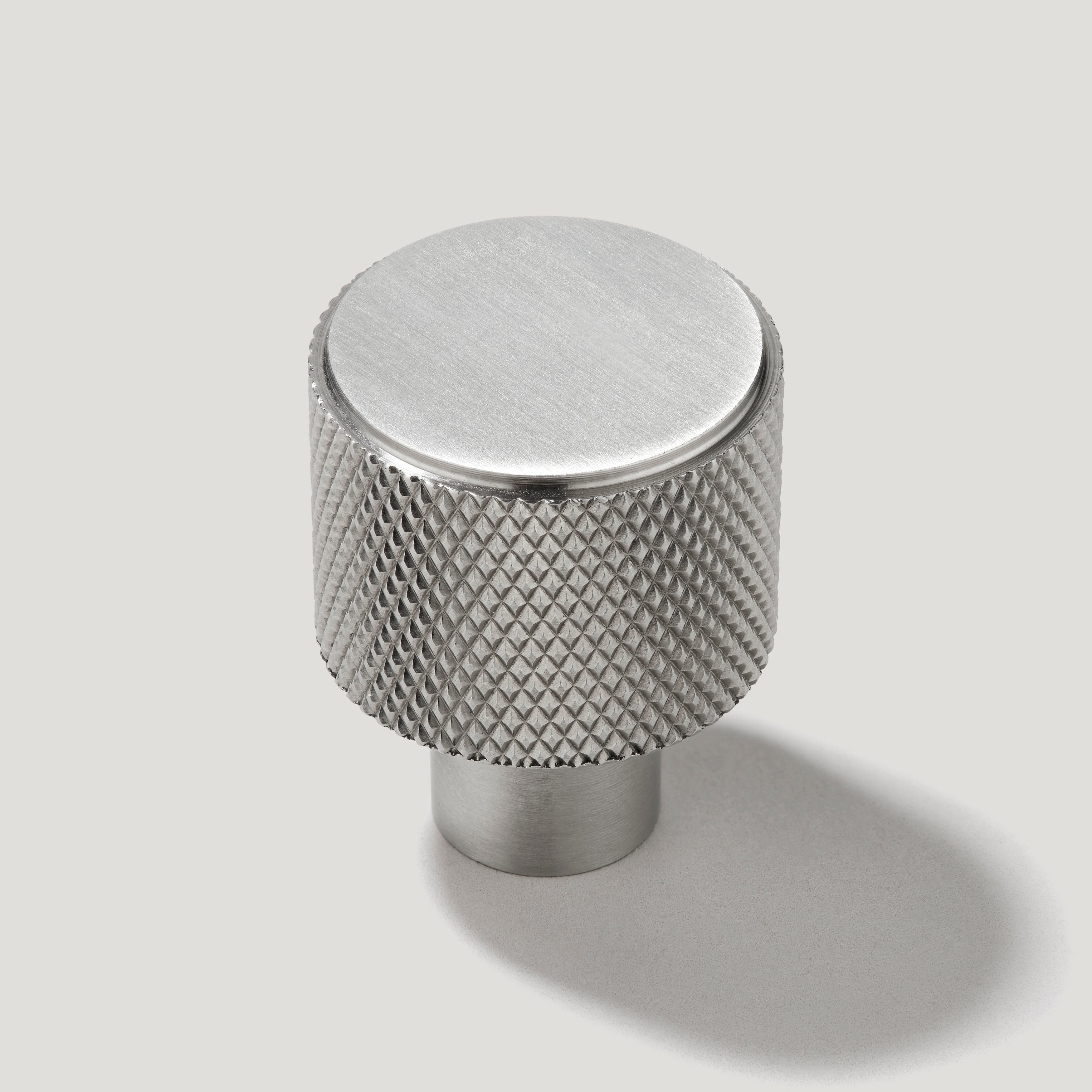 REVILL Knurled Cabinet Knob - Stainless Steel - Image 4