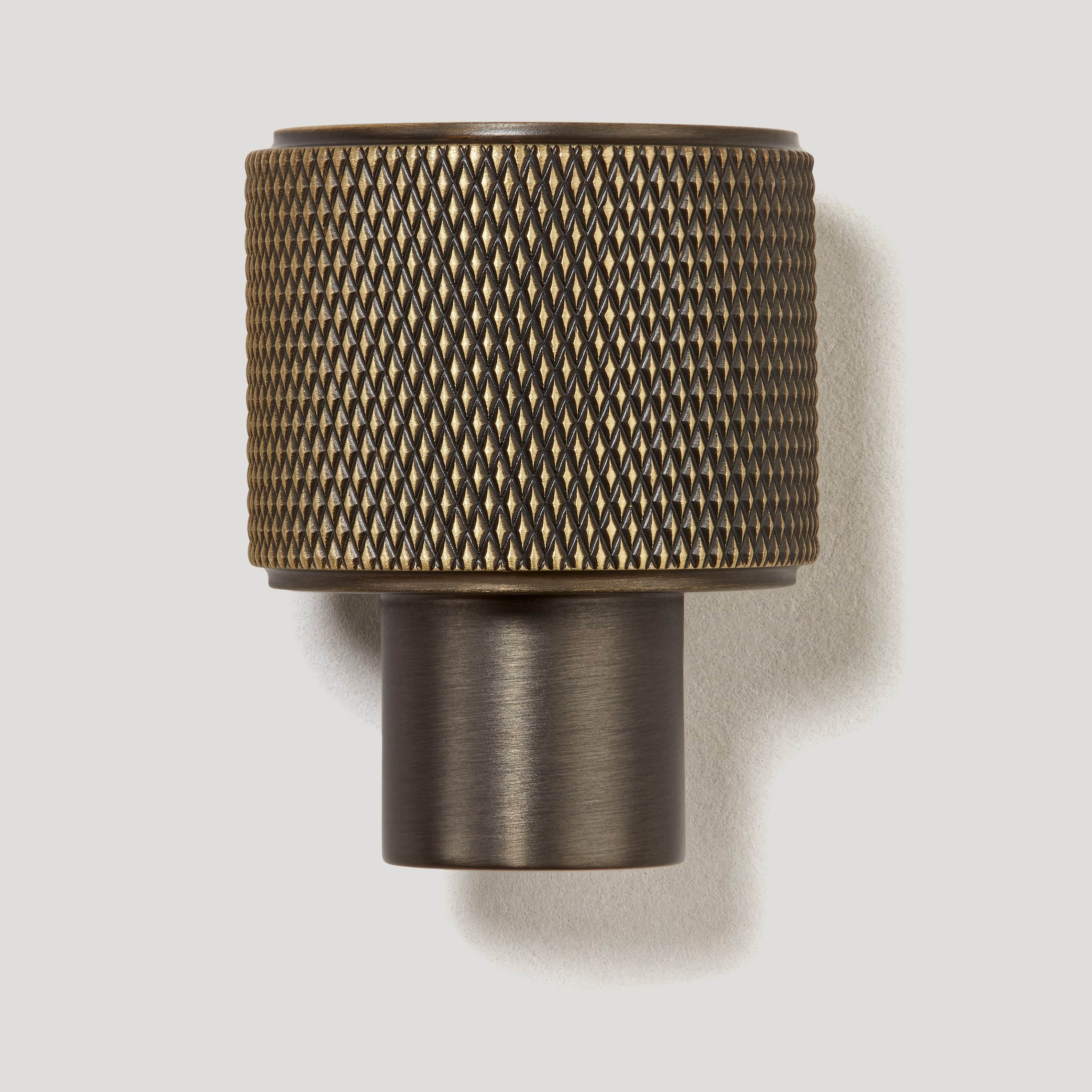 REVILL Knurled Cabinet Knob - Antique Brass - Image 4