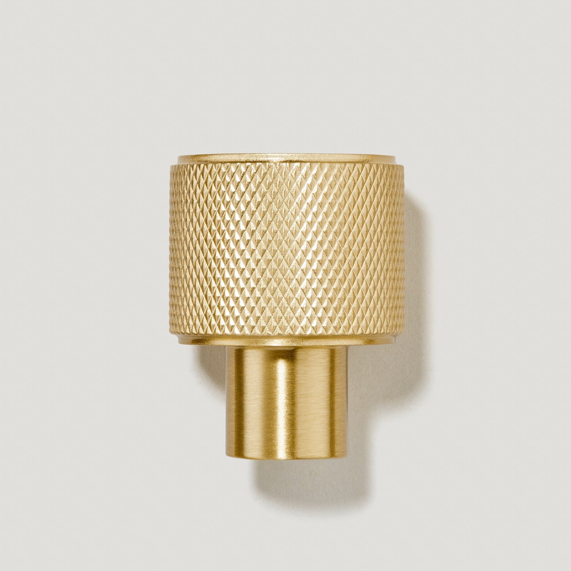 REVILL Knurled Button Wall Hook - Brass - Image 2