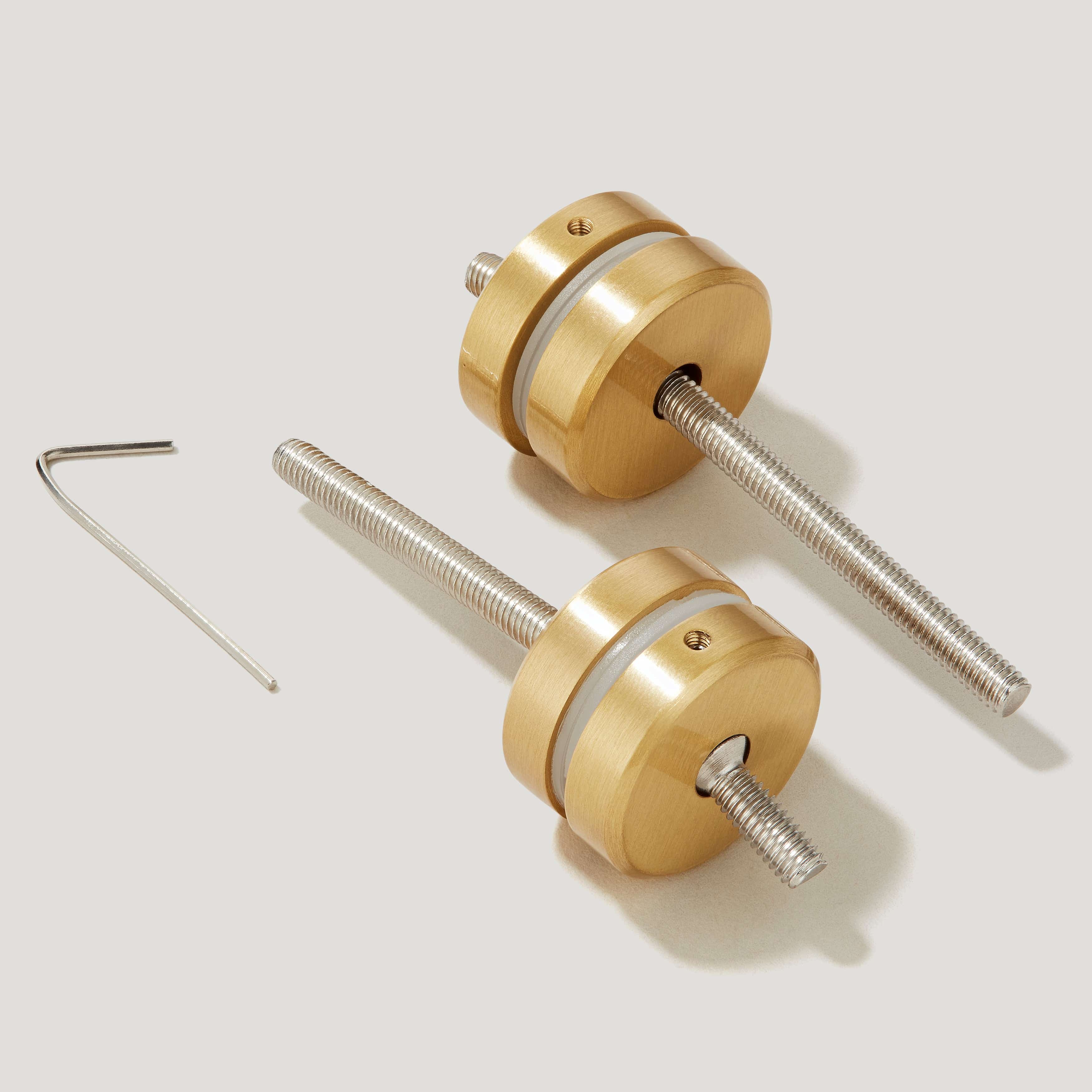 STURDY Back to Back Fitting - Brass - Image 4