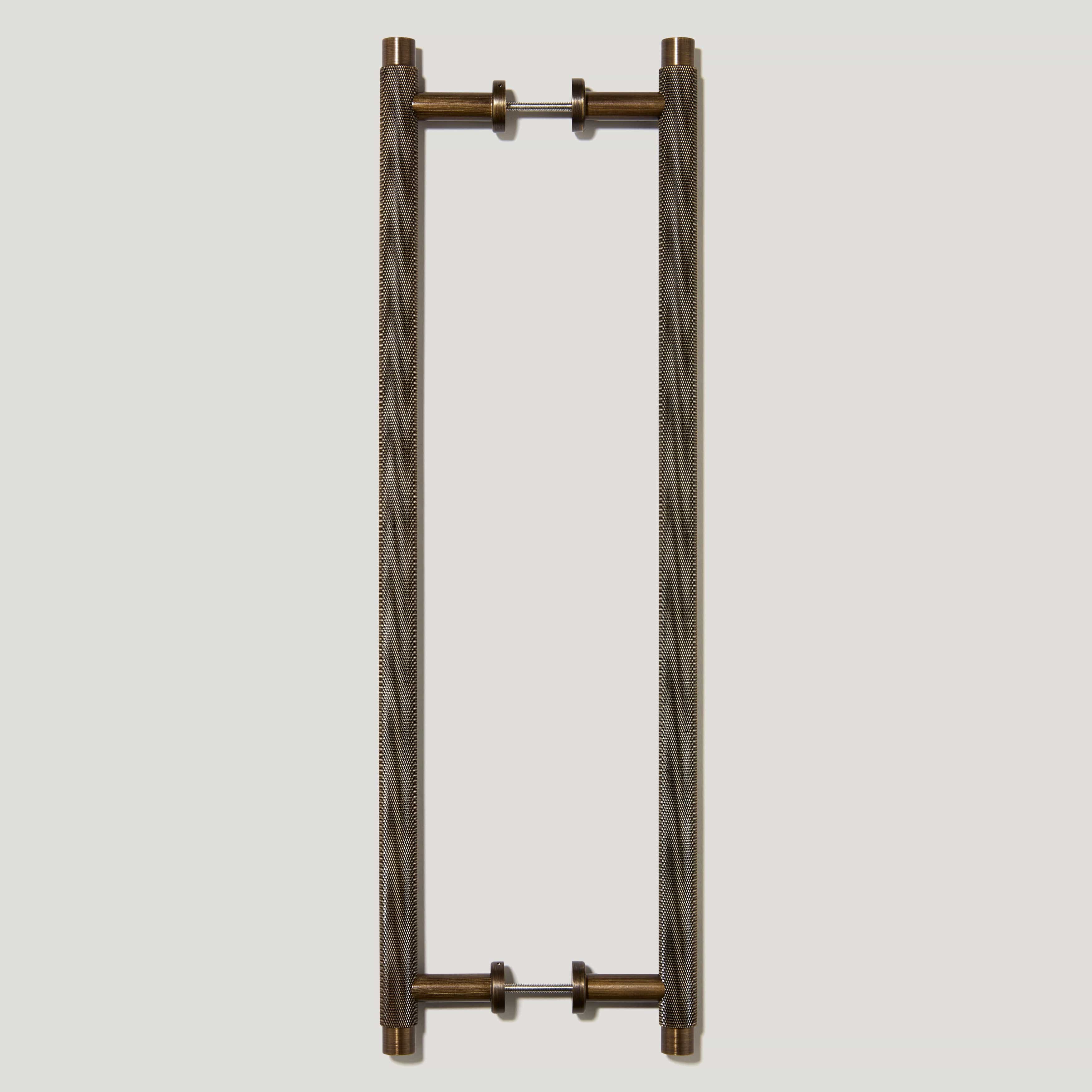 STURDY Back to Back Fitting - Antique Brass - Image 3
